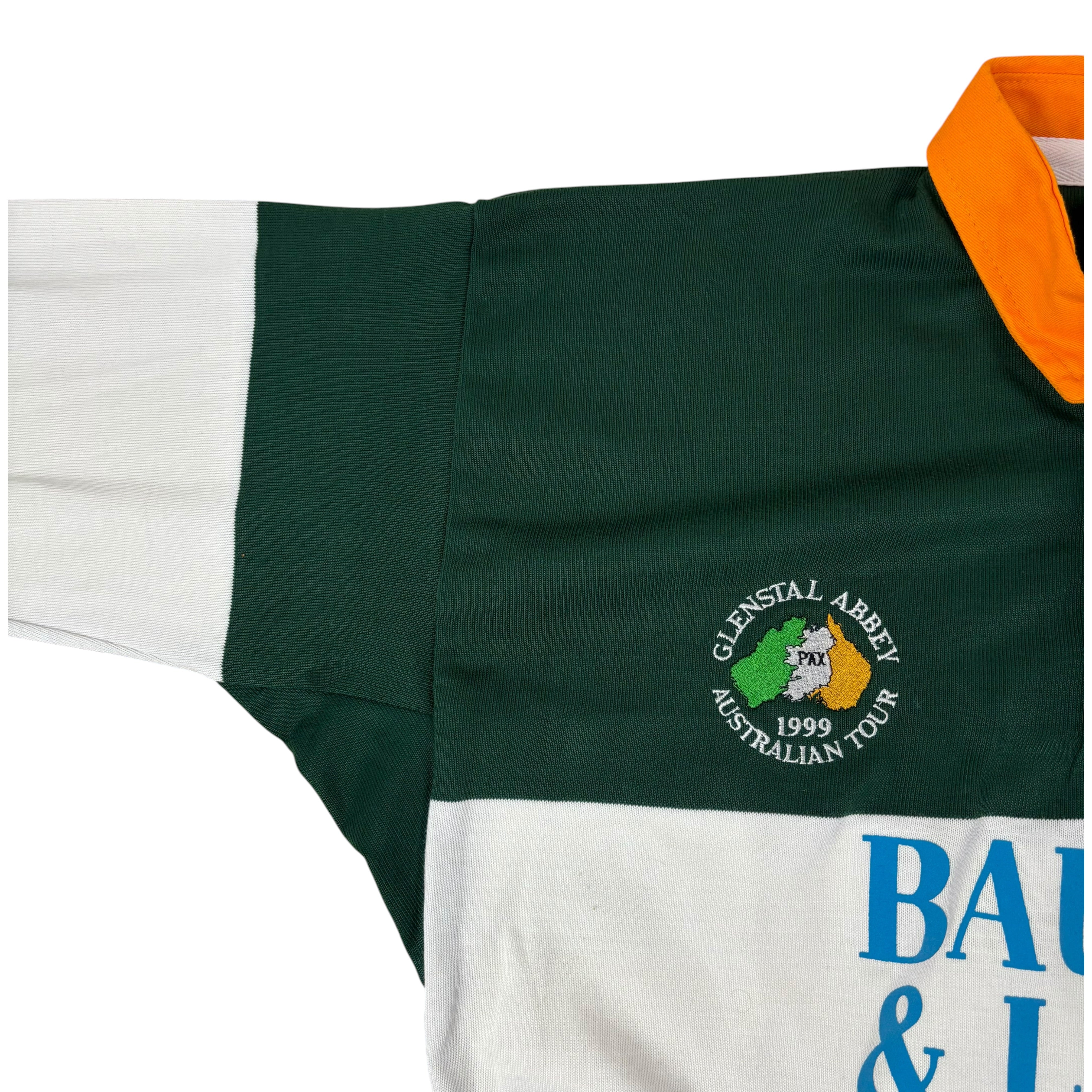 2x O’Neills Glenstal Abbey 1999 Australian Tour No.2 & No.7 LS Jerseys (XL)