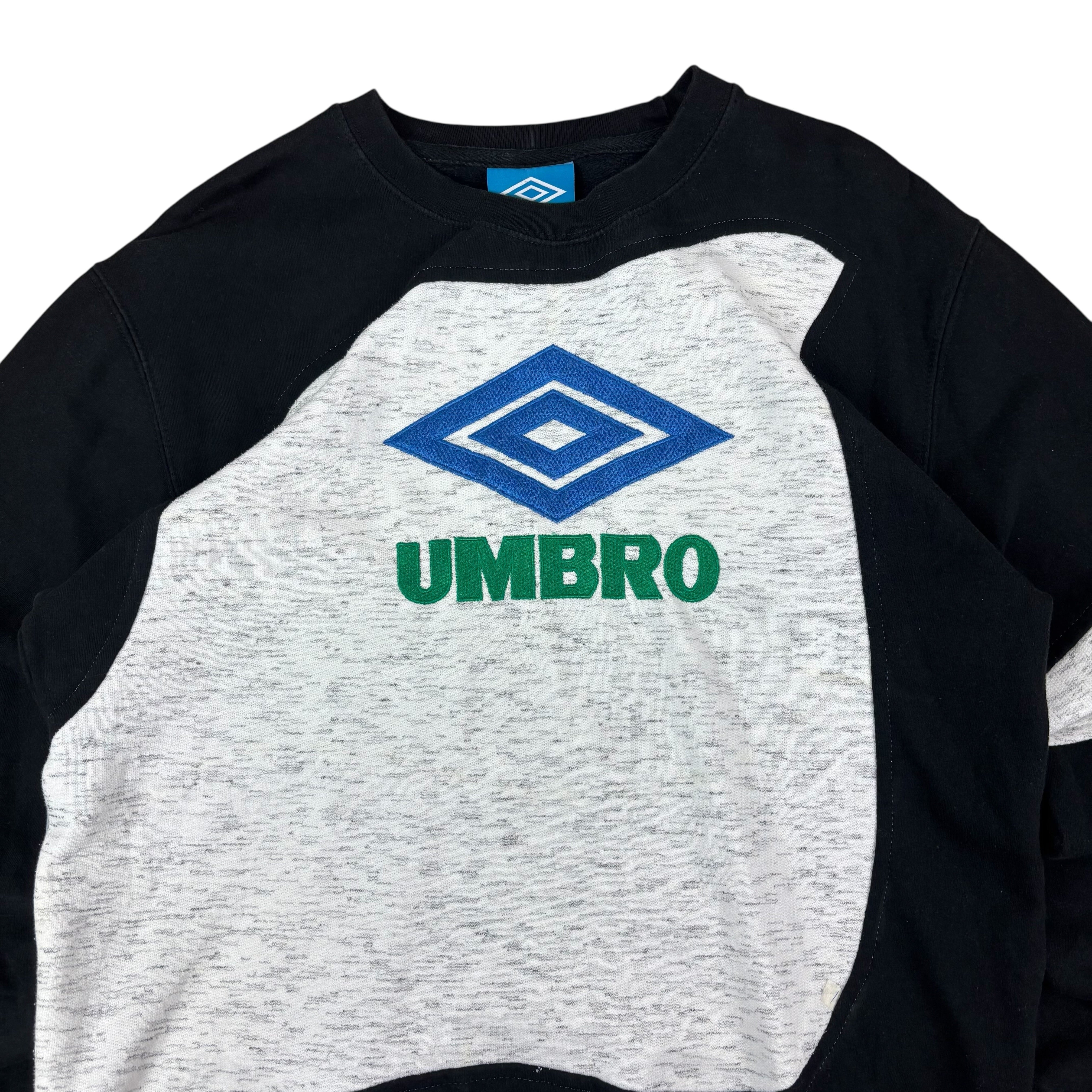 Umbro Black Grey Reworked Sweater (M)