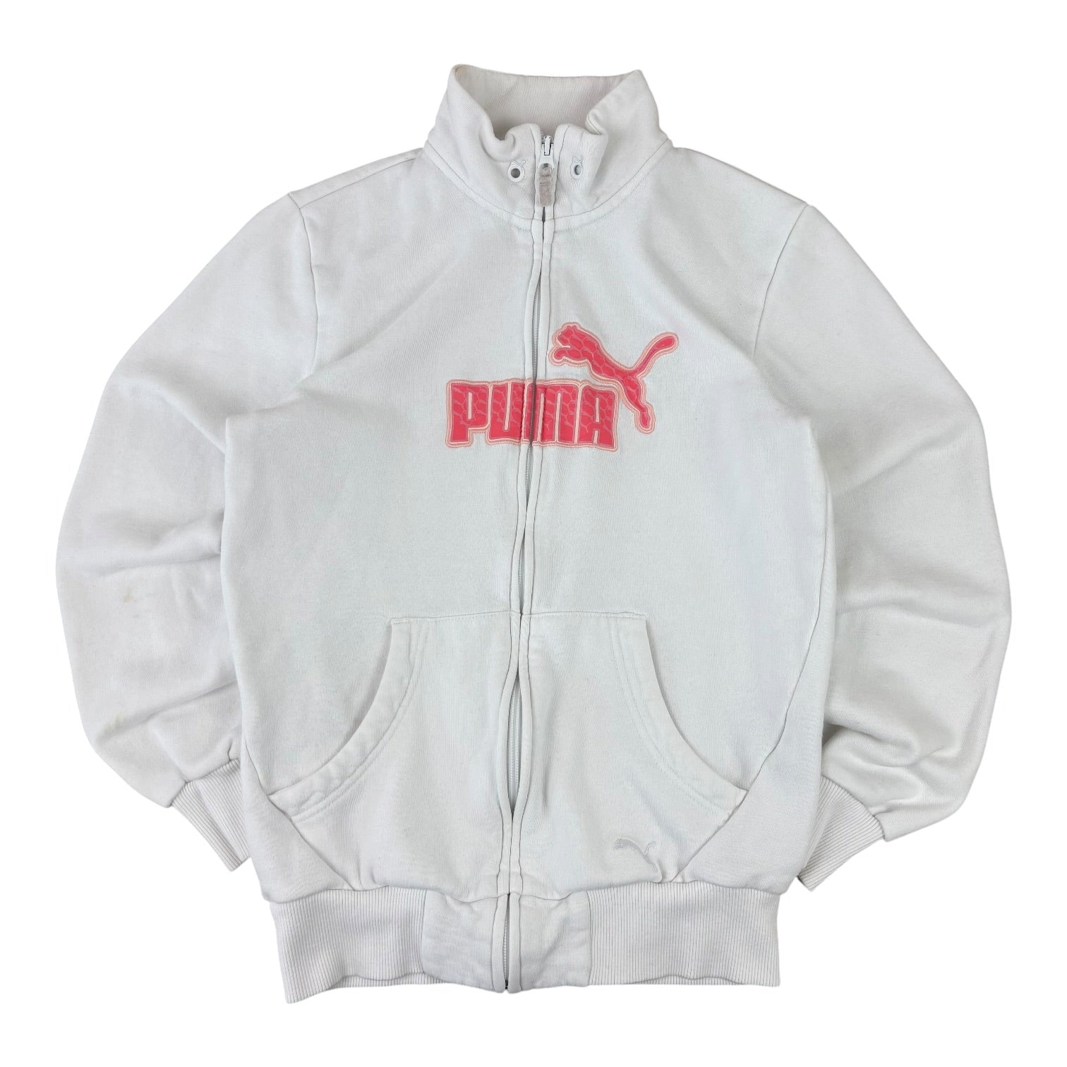 Puma Y2K White Track Jacket (Women’s S)