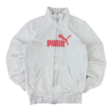 Puma Y2K White Track Jacket (Women’s S)