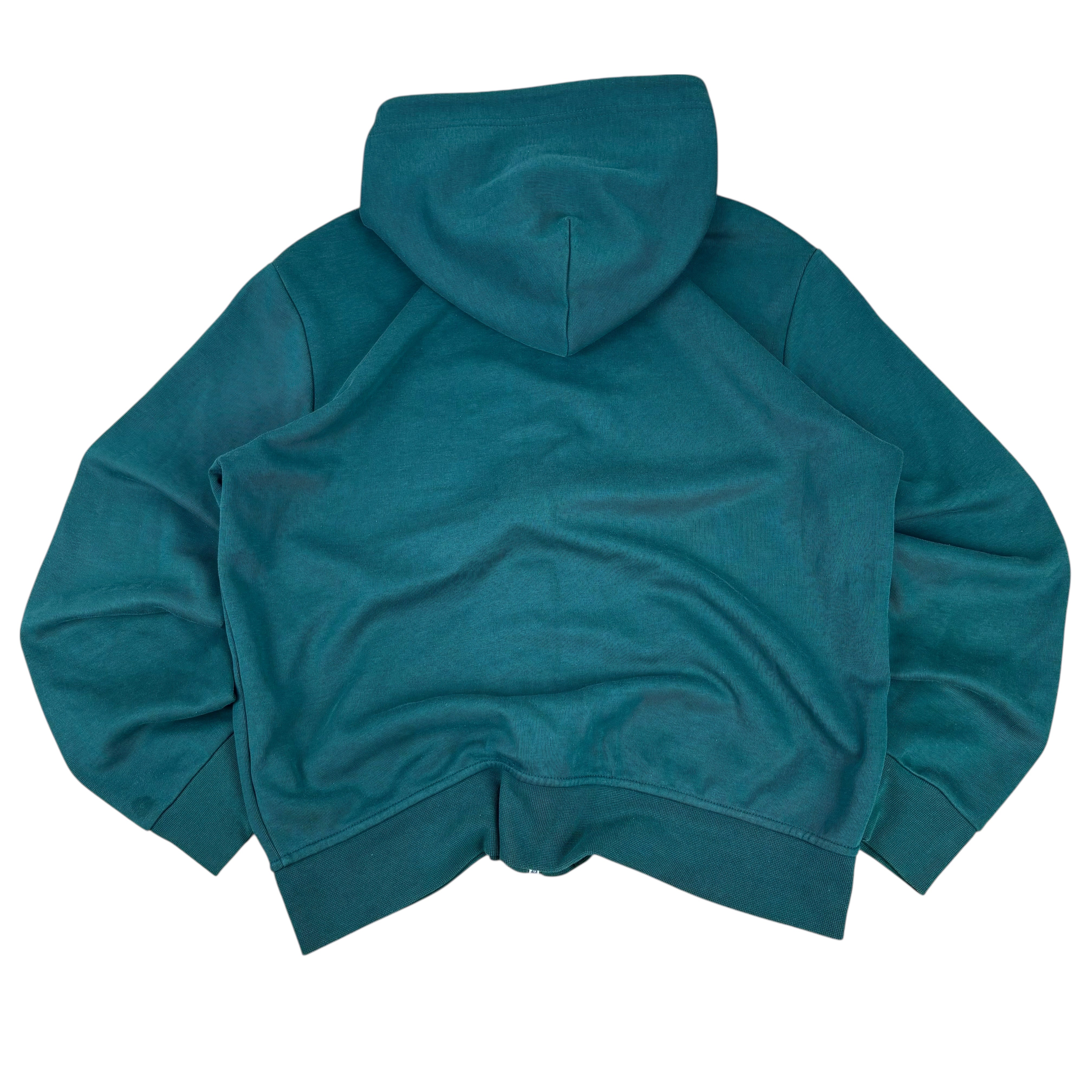 Polo Ralph Lauren Green Double Knit Small Pony Hoodie (M)