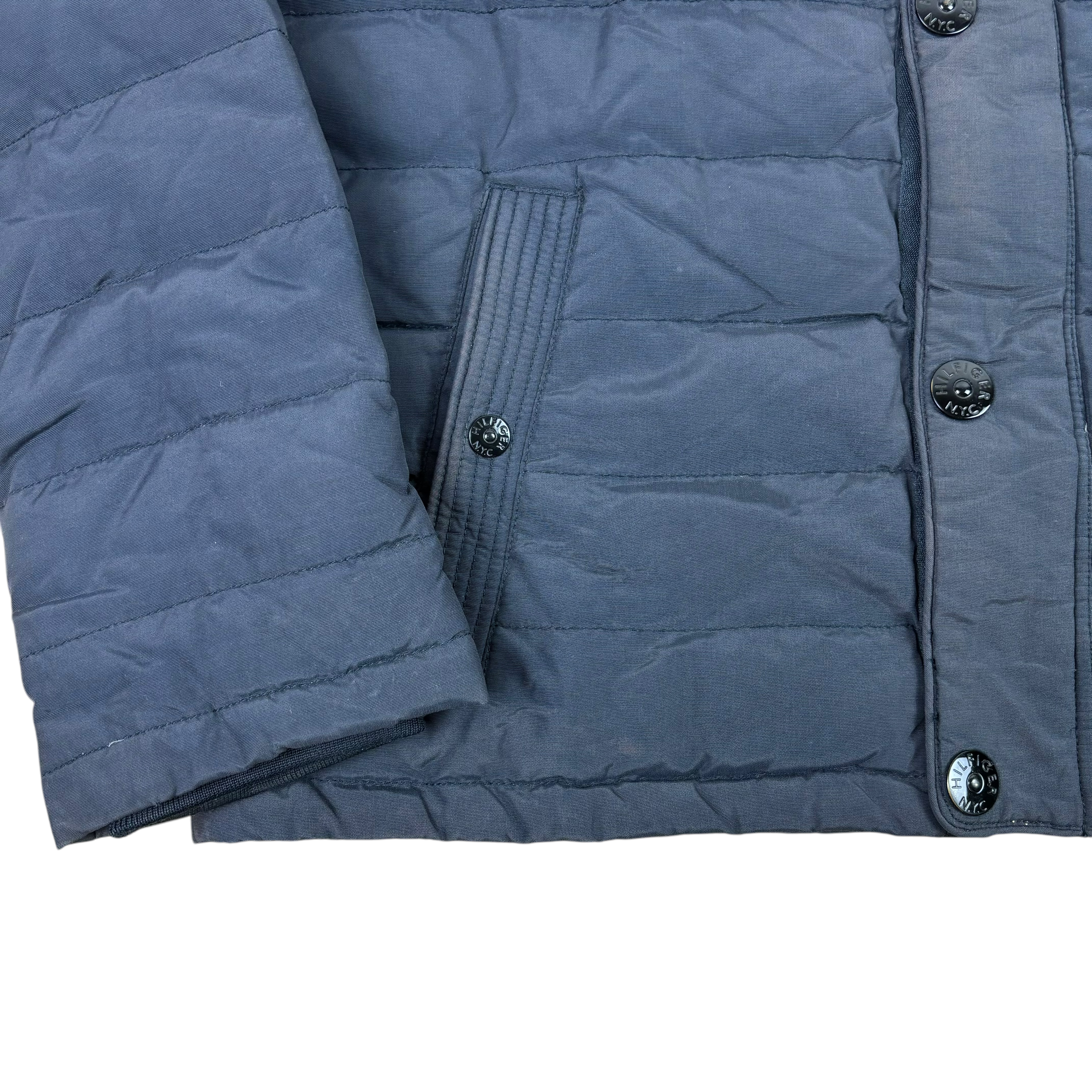 Tommy Hilfiger Navy Puffer (XL)