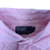 Polo Ralph Lauren 90s Pink Big Pony LS Polo Shirt (L)