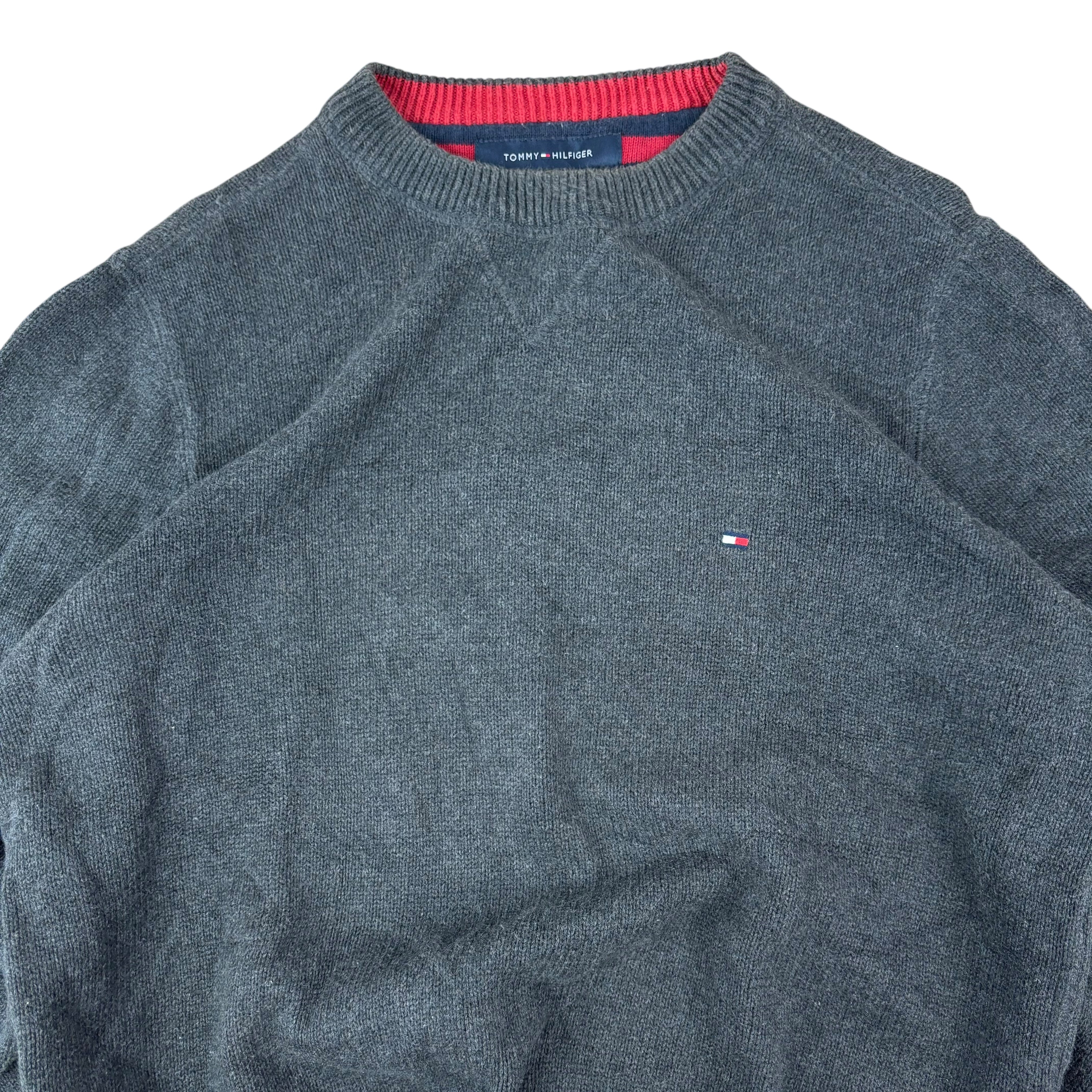 Tommy Hilfiger Grey Knitted Sweater (S)