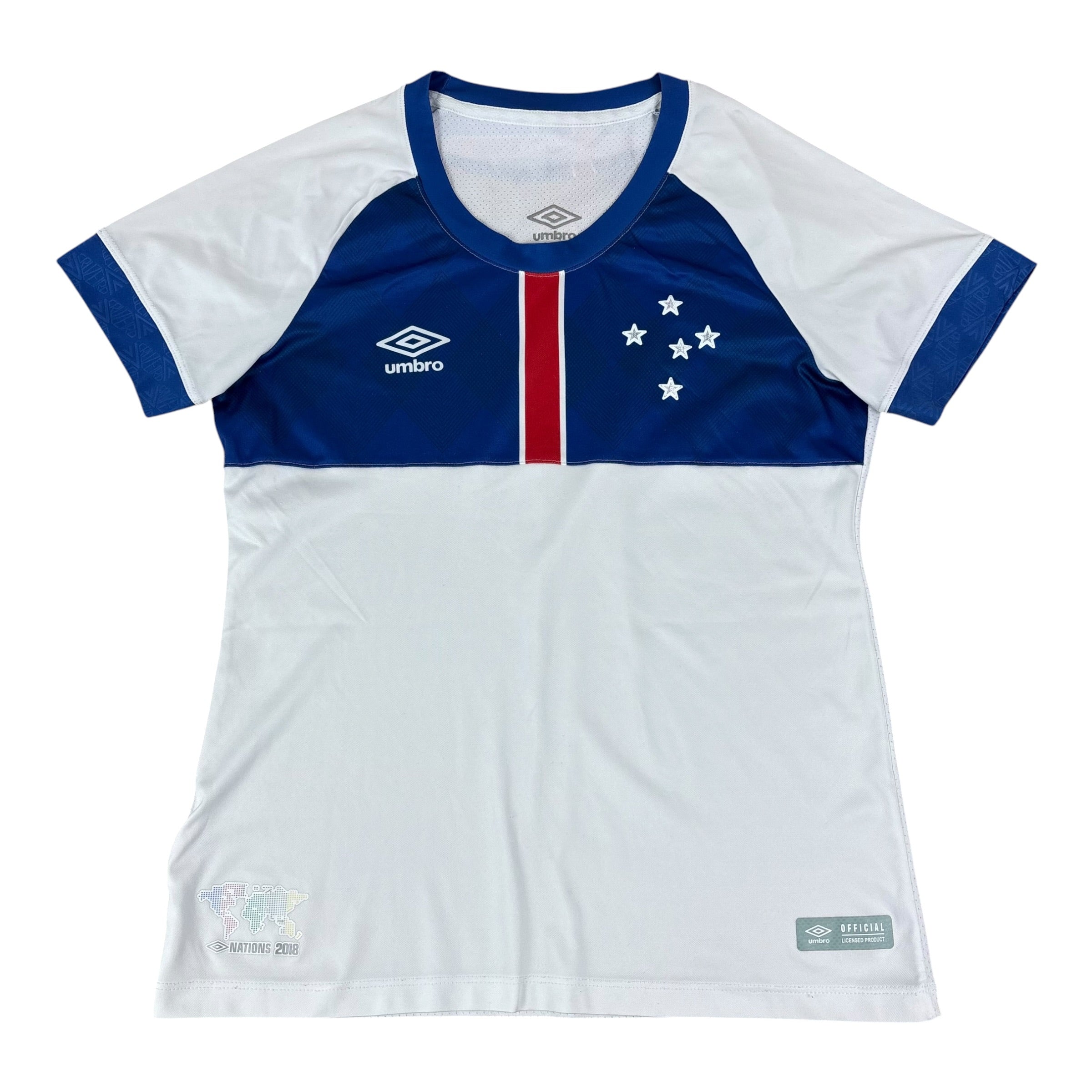 Umbro Nations Cruzeiro 2018/19 Blar Vikingur Away Jersey (Women’s M)