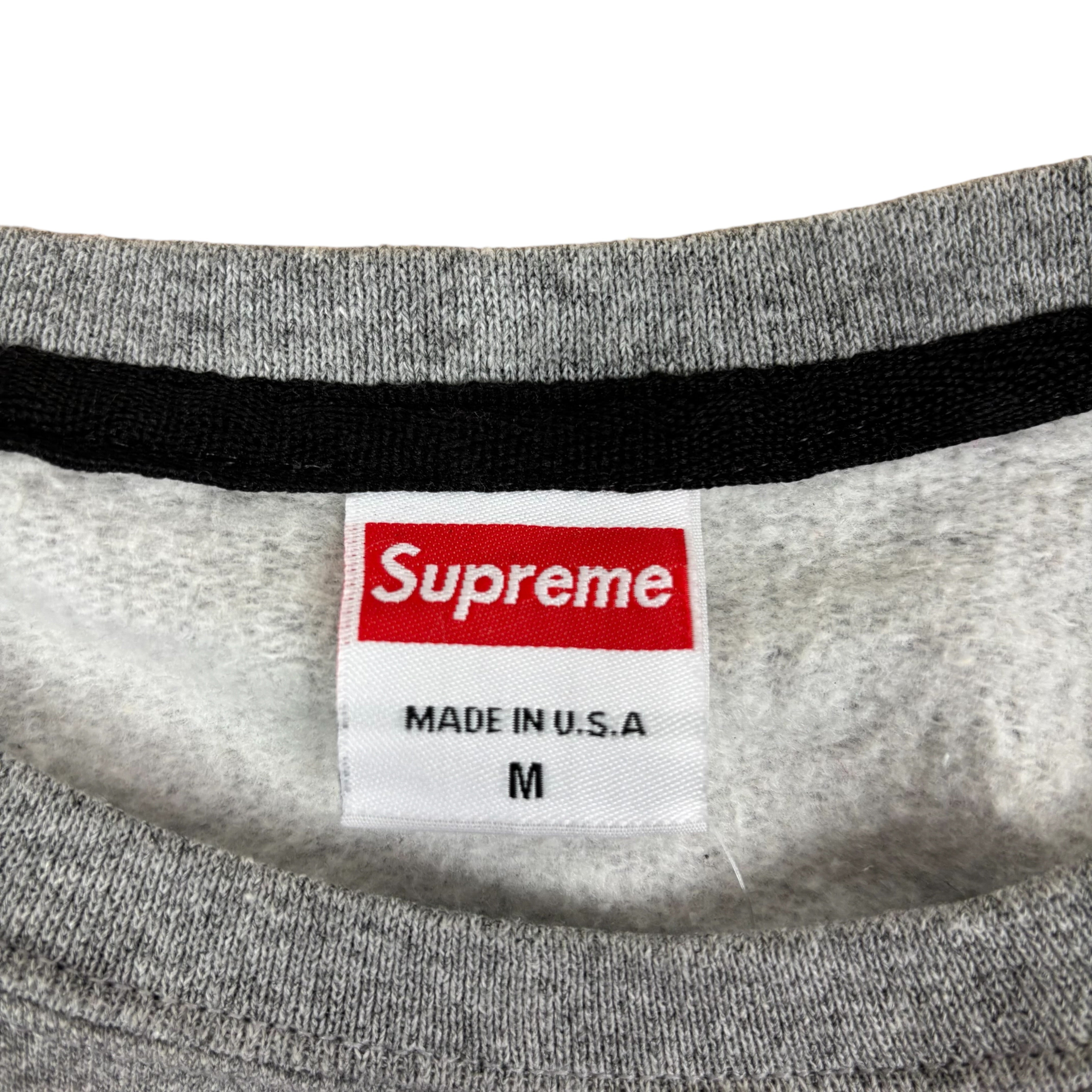 Supreme Red Grey Reworked Sweater (Women’s M)