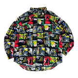 Sixty Pop-Art Diabolik Comic Book Graphic Shirt (XL)