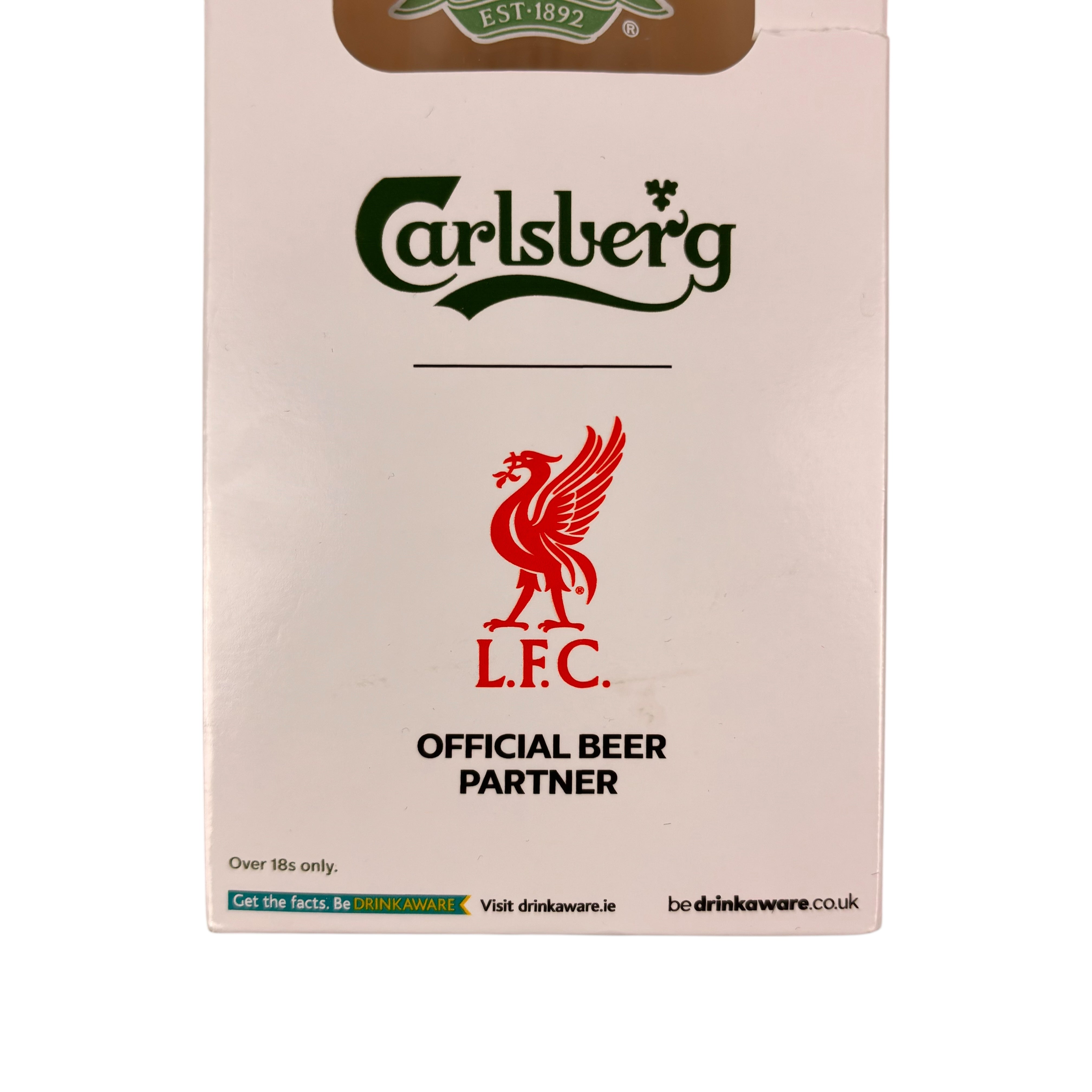 Carlsberg Liverpool FC 2025 Official Beer Partner Pint Glass