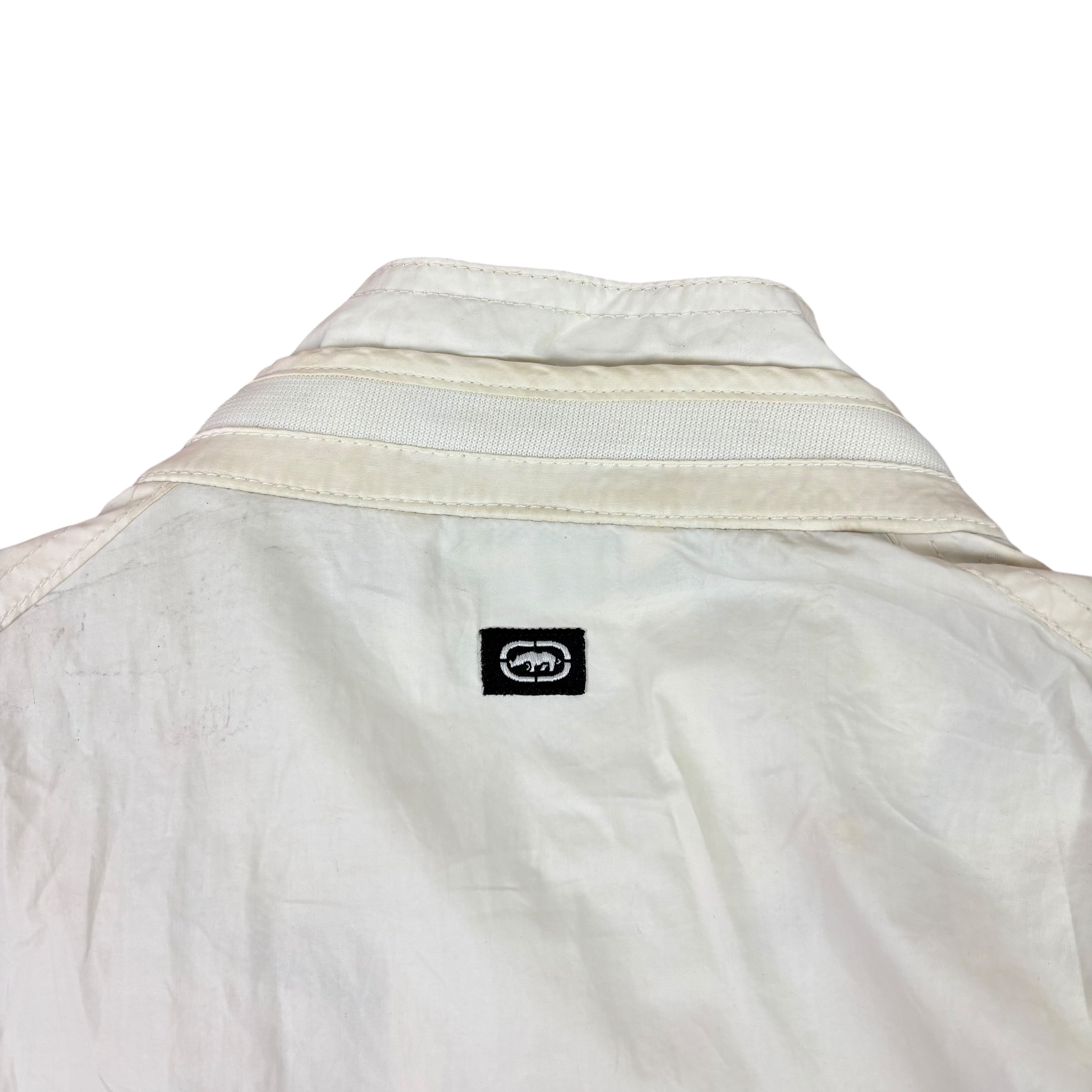 Ecko Unltd White Y2K Windbreaker (L)