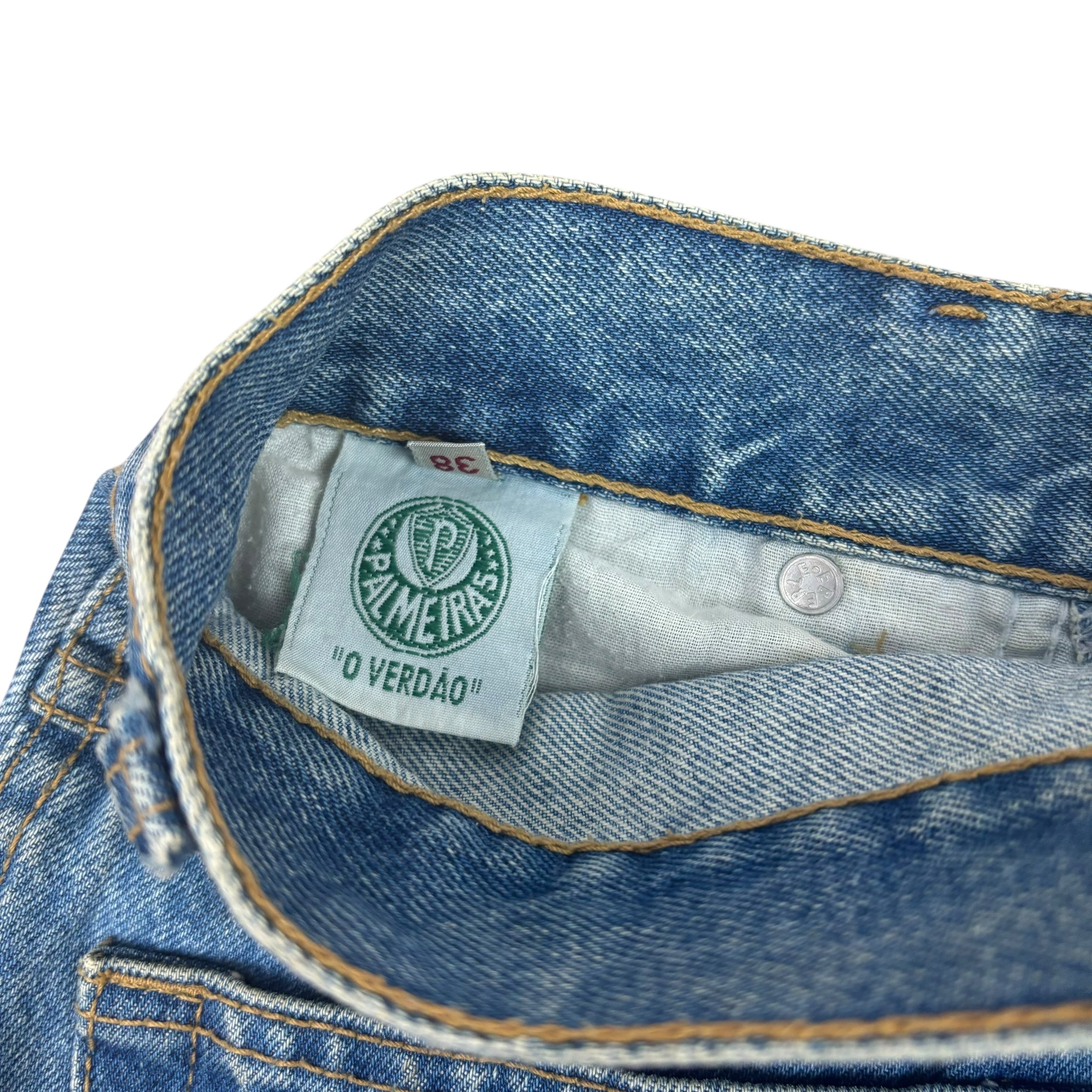SE Palmeiras Vintage Denim Jeans (XS)
