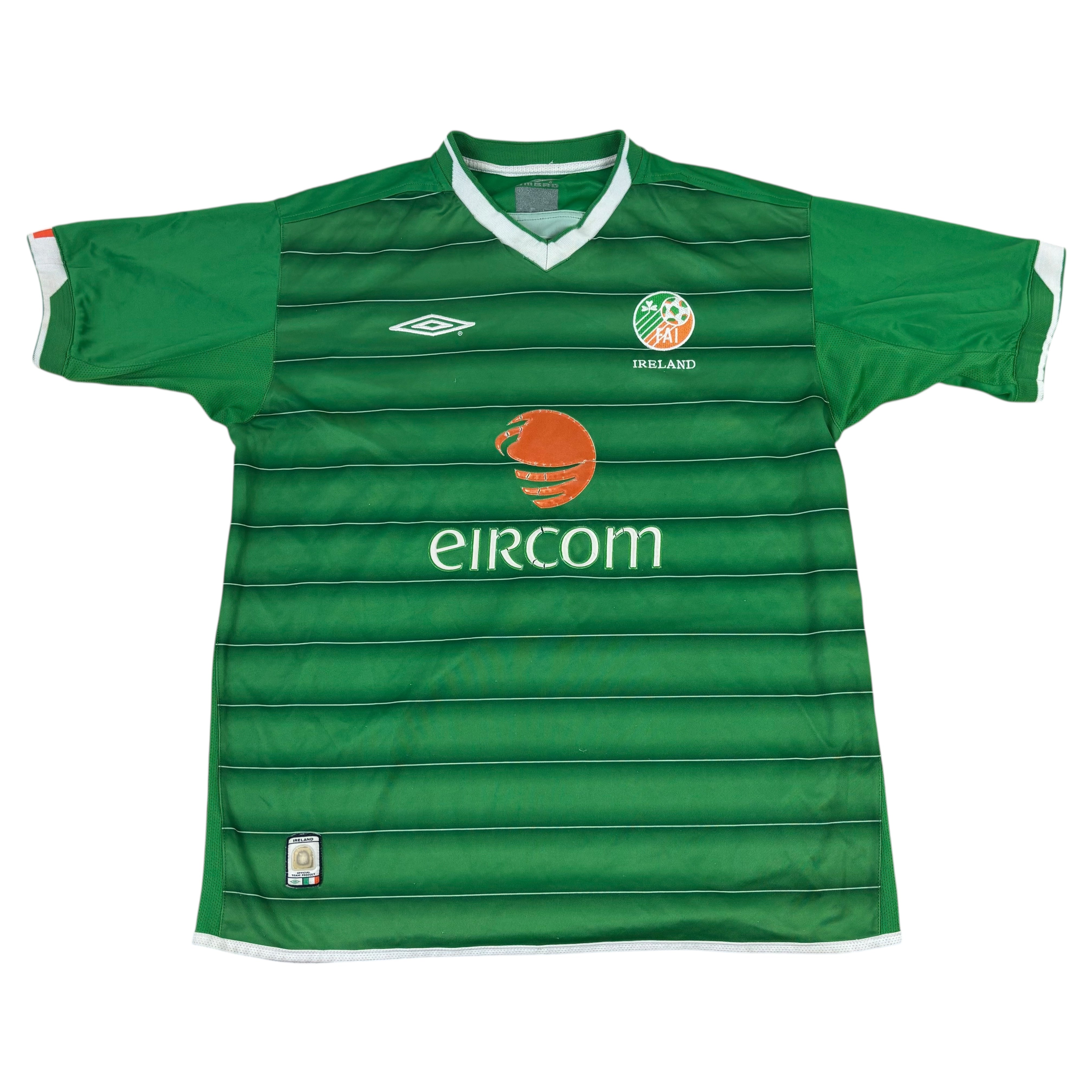 Umbro Ireland National Team FAI 2003/04 Home Jersey (L)
