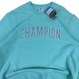 Champion Teal Varsity Sweater BNWT (L)