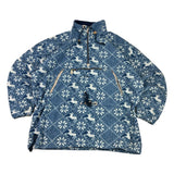 Wildlife Vintage Deer Pattern Fleece (XXL)