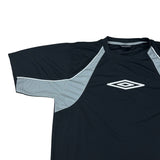 Umbro Black Y2K Logo Tee (S)