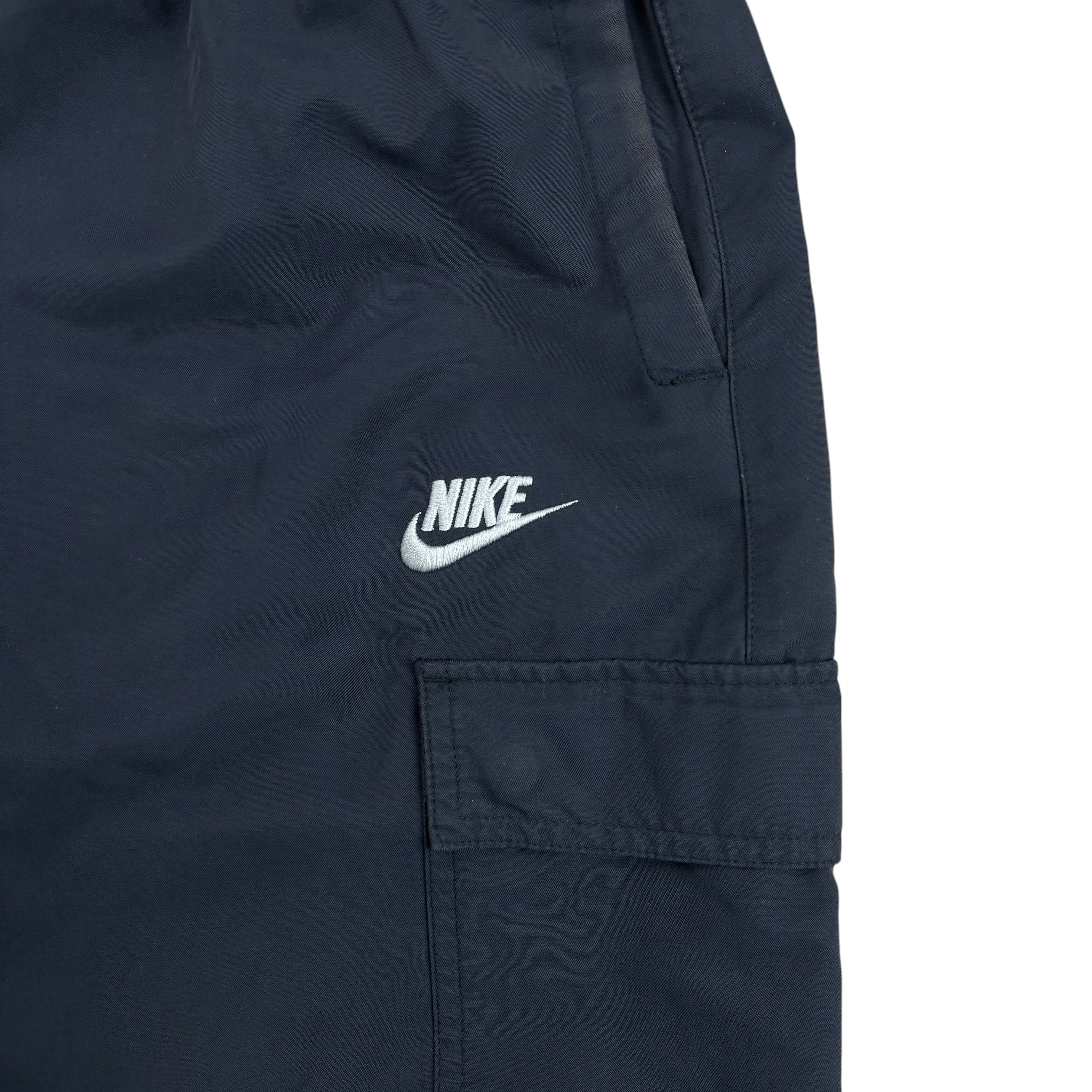 Nike Black Cargo Track Pants (S)