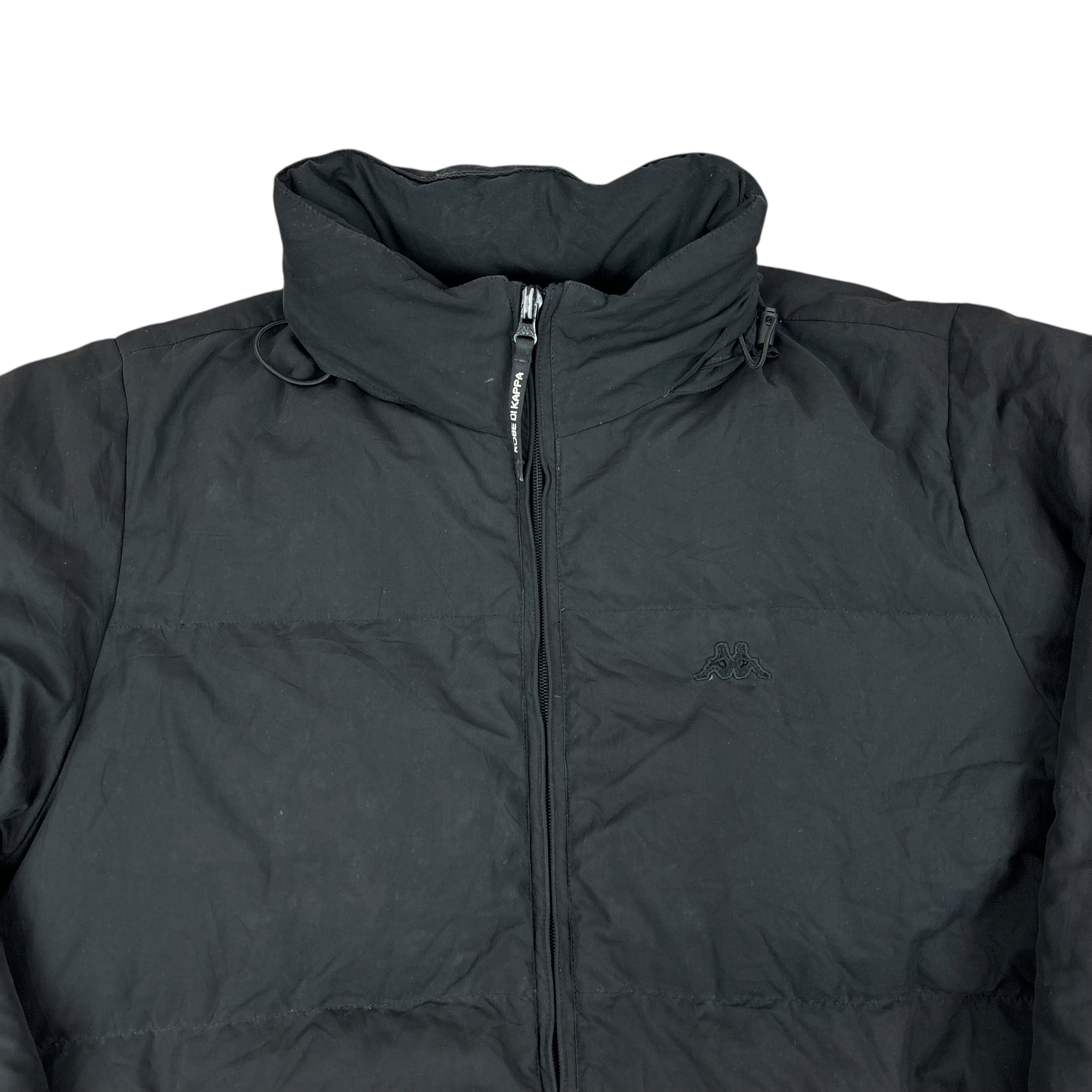 Robe Di Kappa Black Y2K Puffer (L)