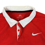 Nike SB Red LS Polo Shirt (L)
