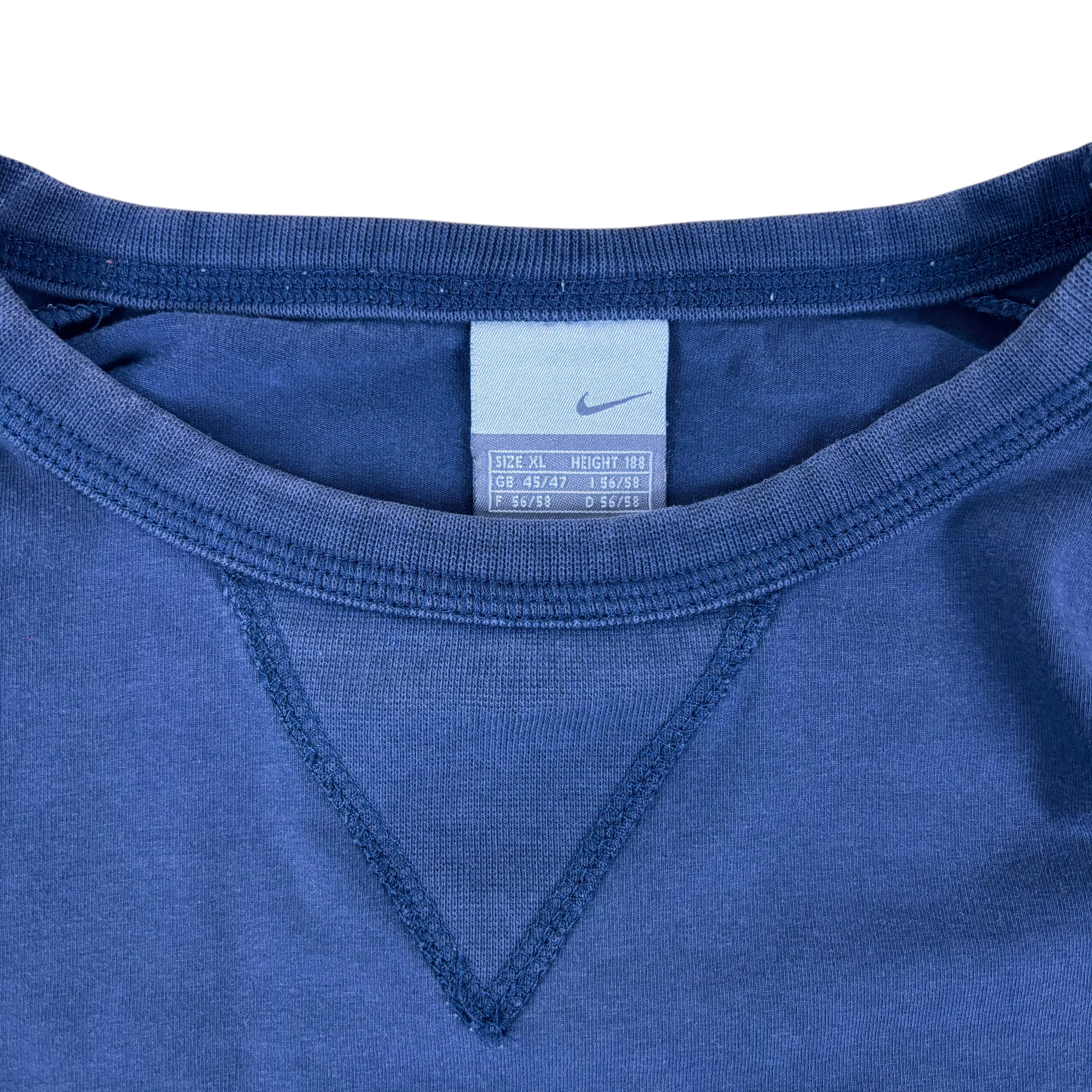 Nike Y2K Navy LS Tee (XL)