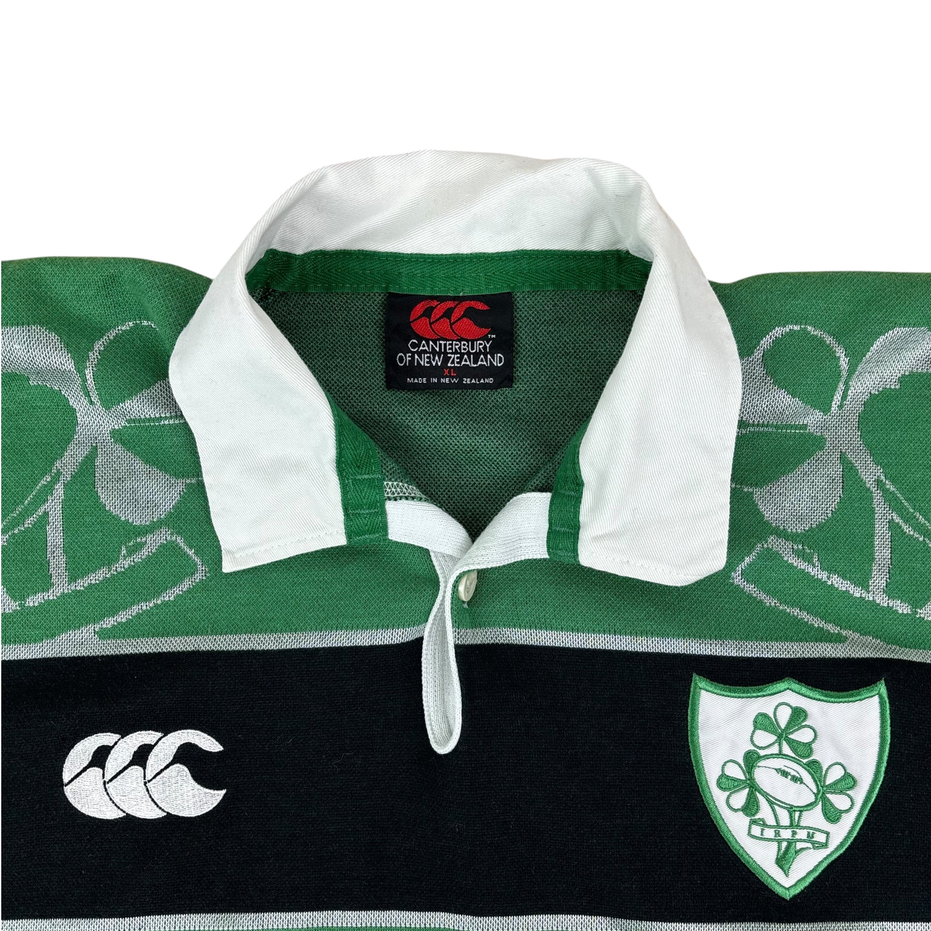 Canterbury IRFU Ireland Rugby 2001/02 Training Jersey (XL)