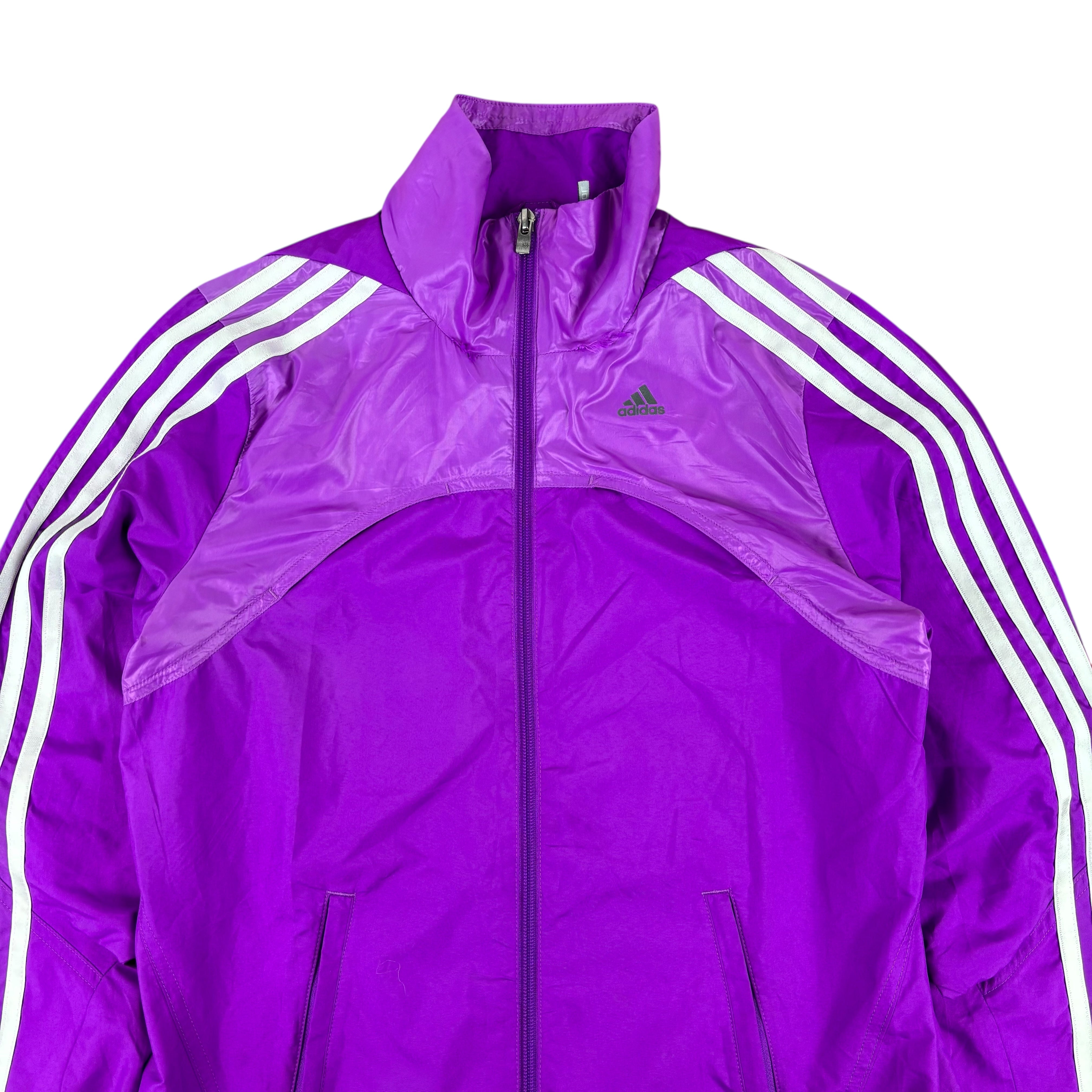 Adidas Purple Y2K Windbreaker (Women’s XS)