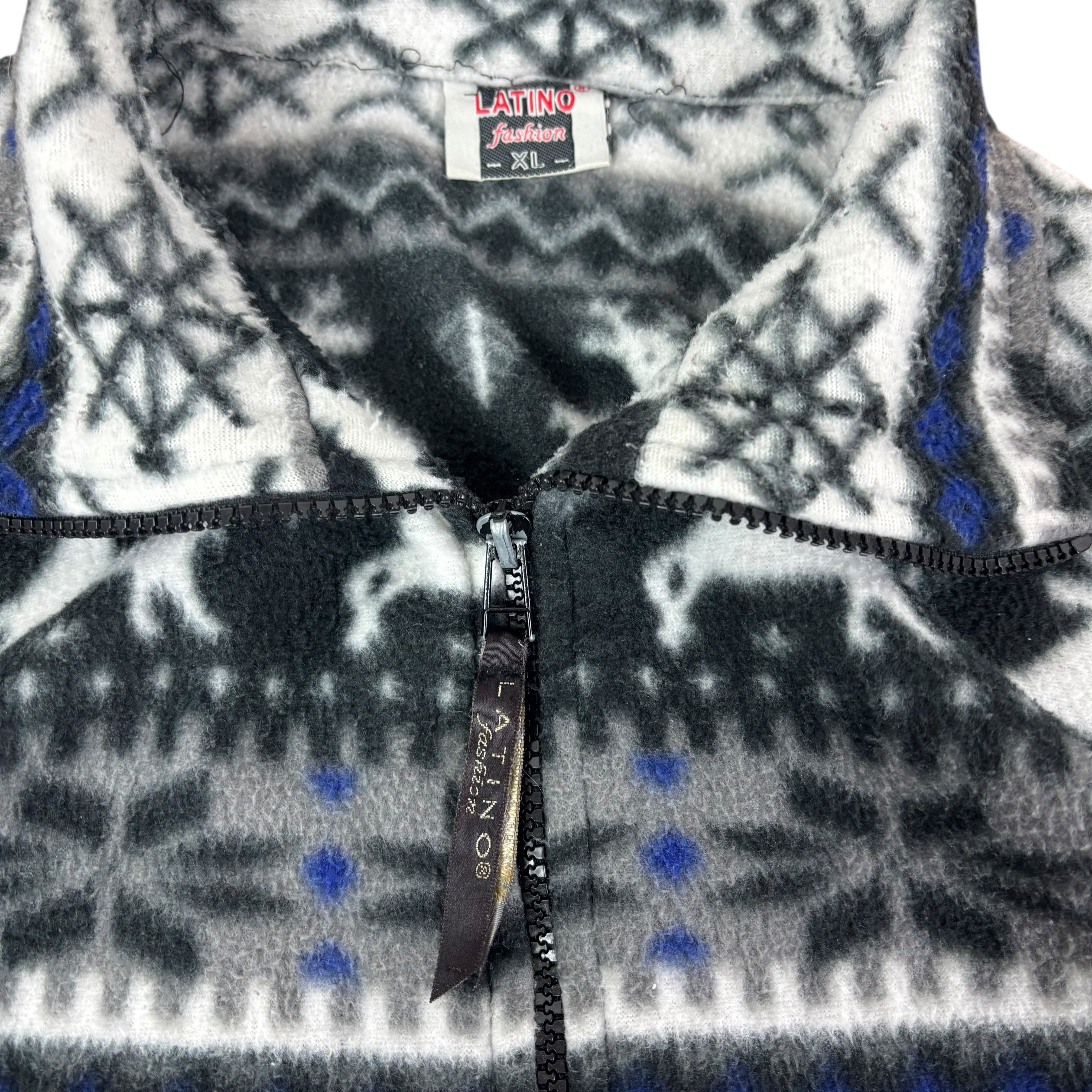 Latino Fashion Reindeer Pattern Fleece (XL)