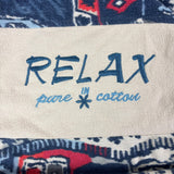 Line Vintage Pattern Fleece (XL)