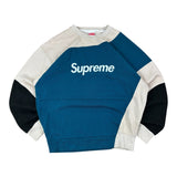 Supreme Cream Blue Reworked Sweater (L)