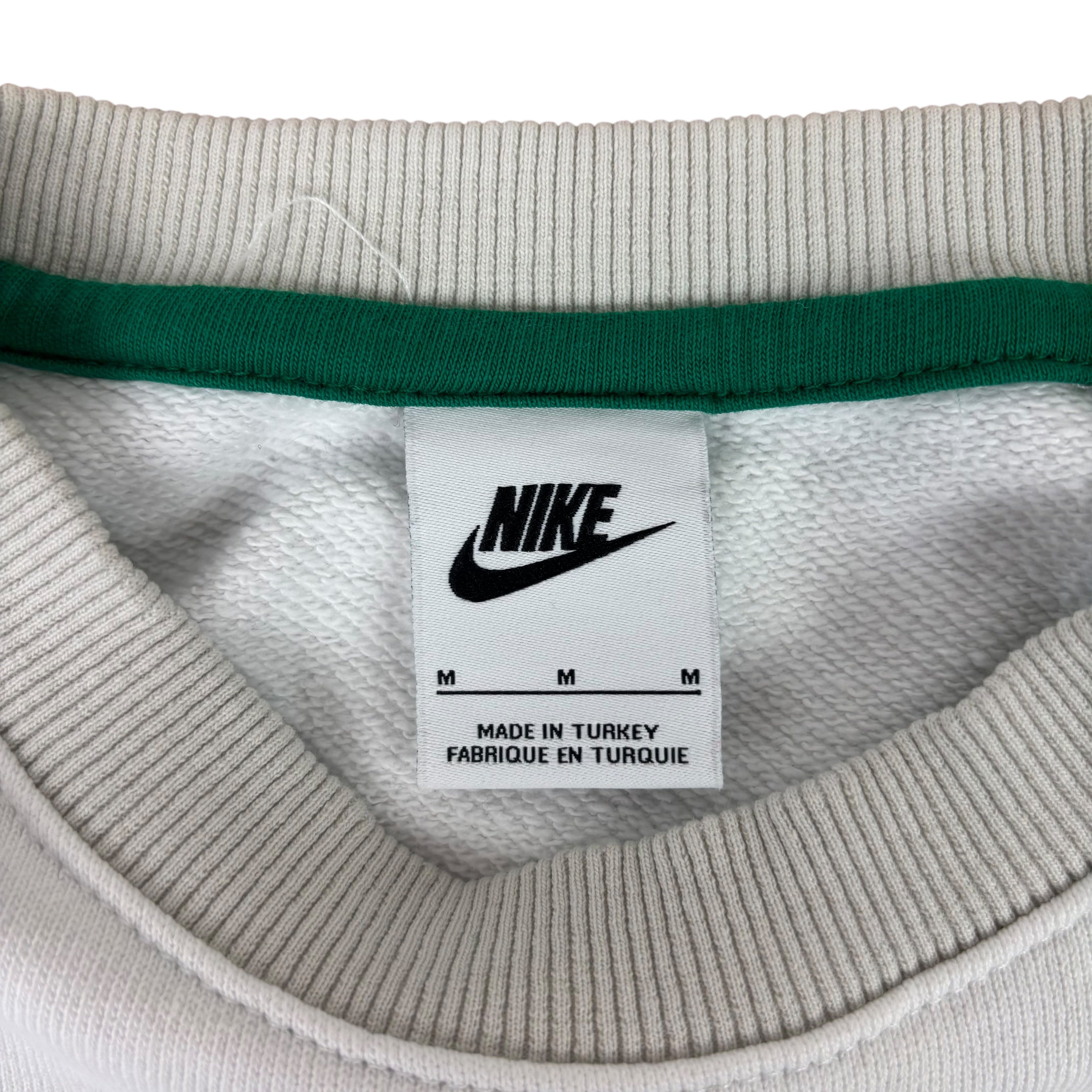 Nike White Retro Logo Sweater (M)