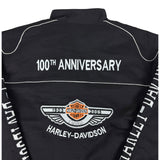 Harley Davidson 100 Year Anniversary 2003 Black Racing Jacket (L-XL)