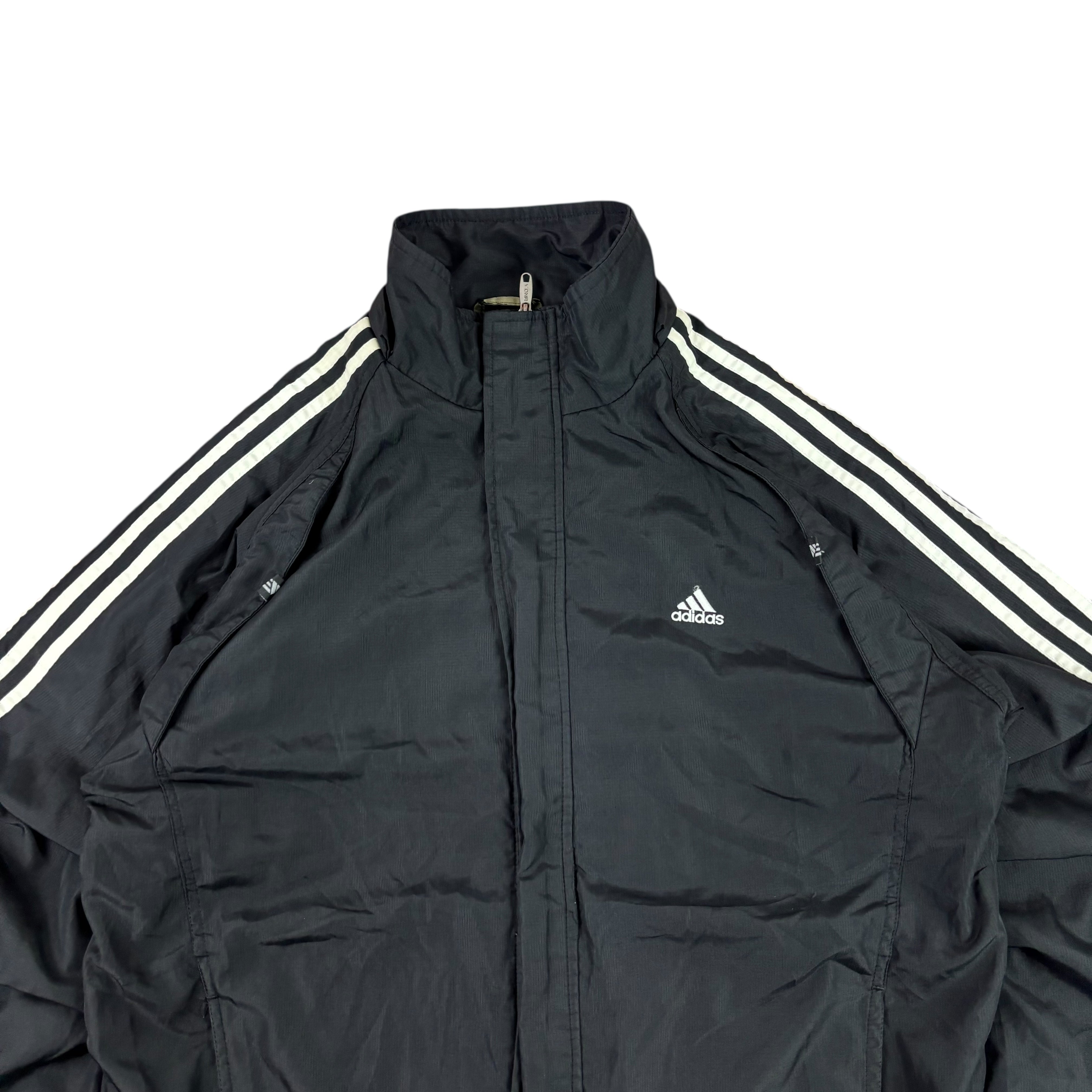 Adidas Black Y2K Windbreaker (Women’s L)