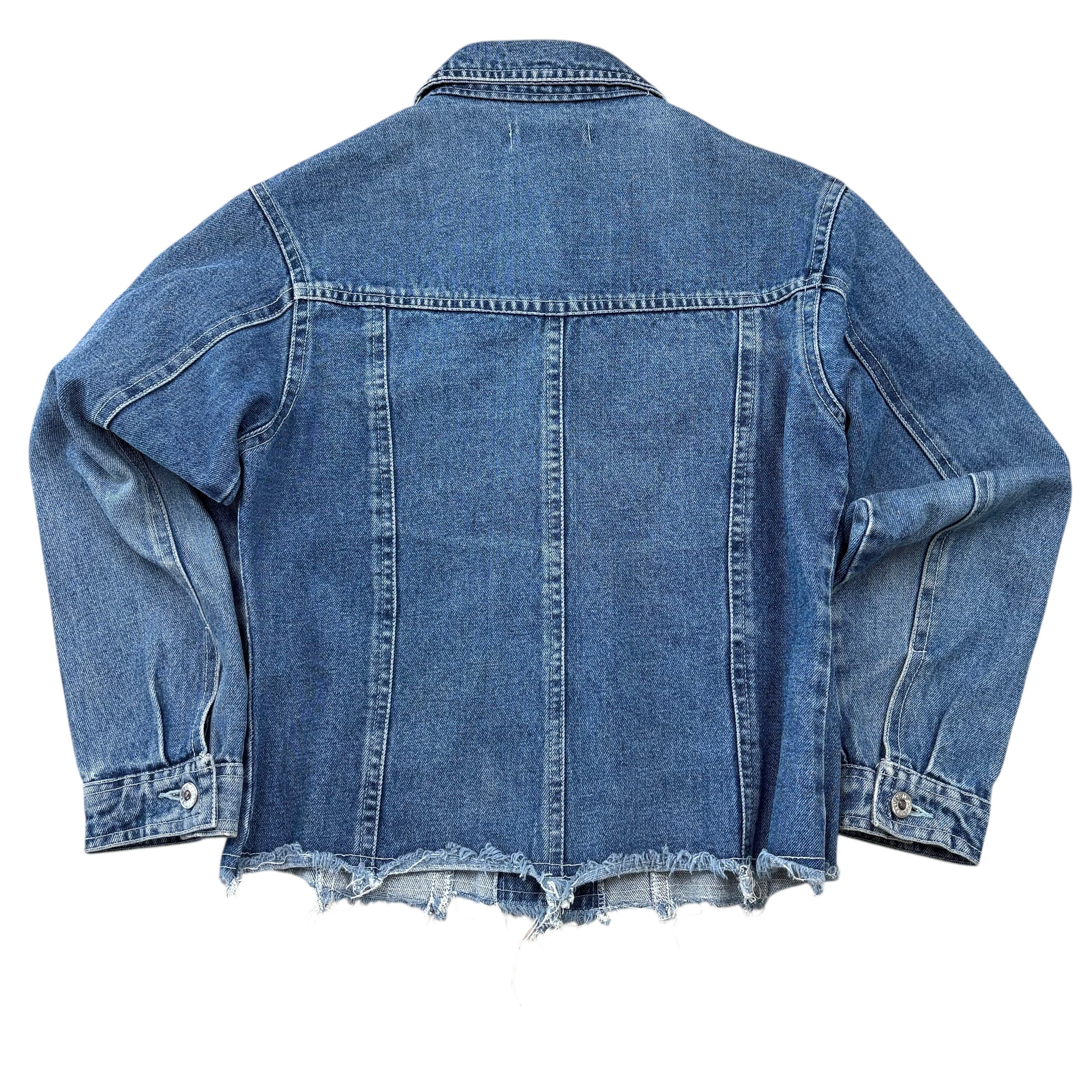 Wuzhou Vintage Cropped Denim Jacket (Women’s XS)