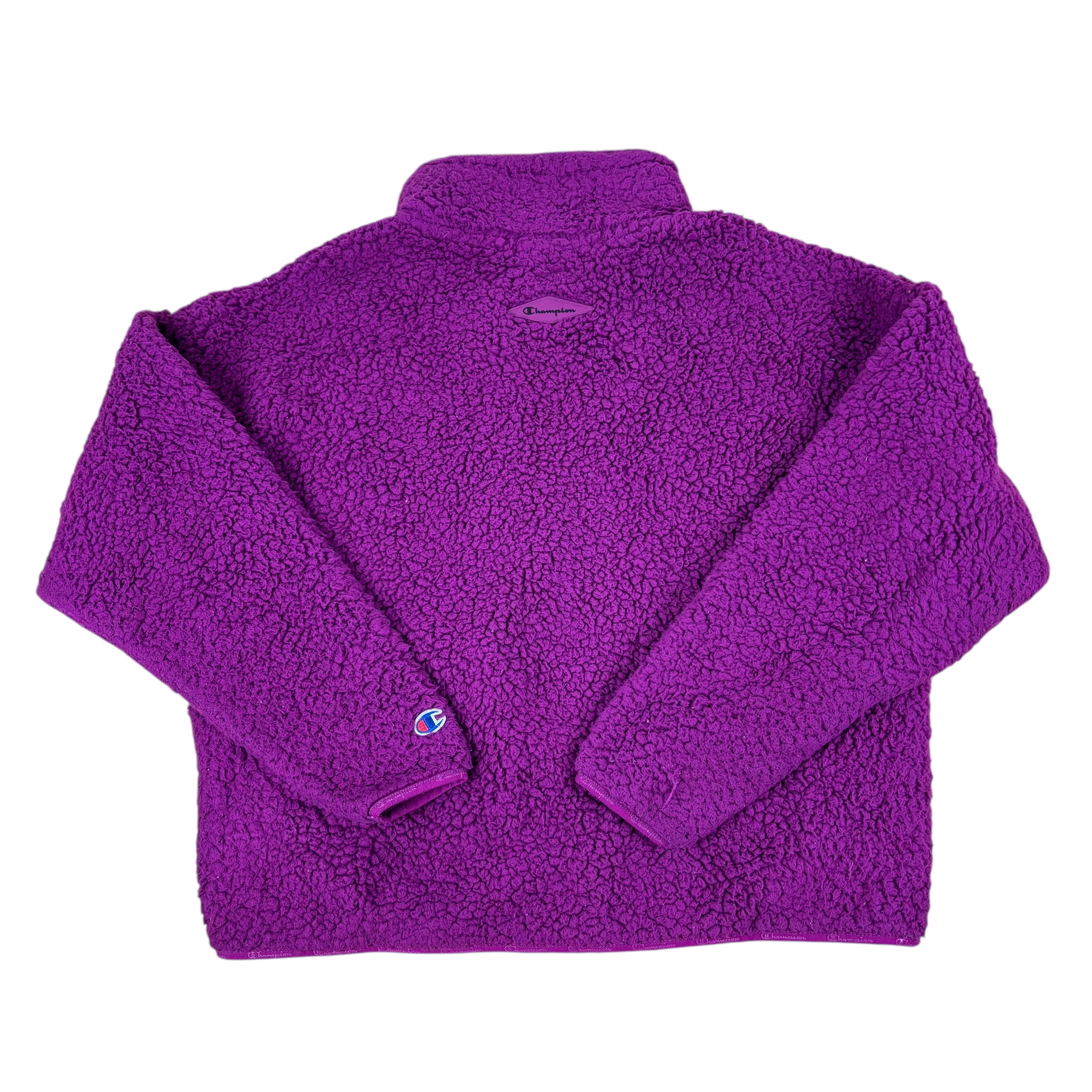 Champion Purple Cropped Sherpa Fleece (Women’s L)