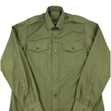 British Army 1999 Olive LS General Service Shirt (M)
