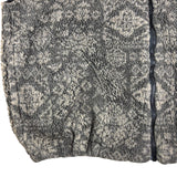 Vinatge Brown Pattern Fleece Gilet (Women’s L)