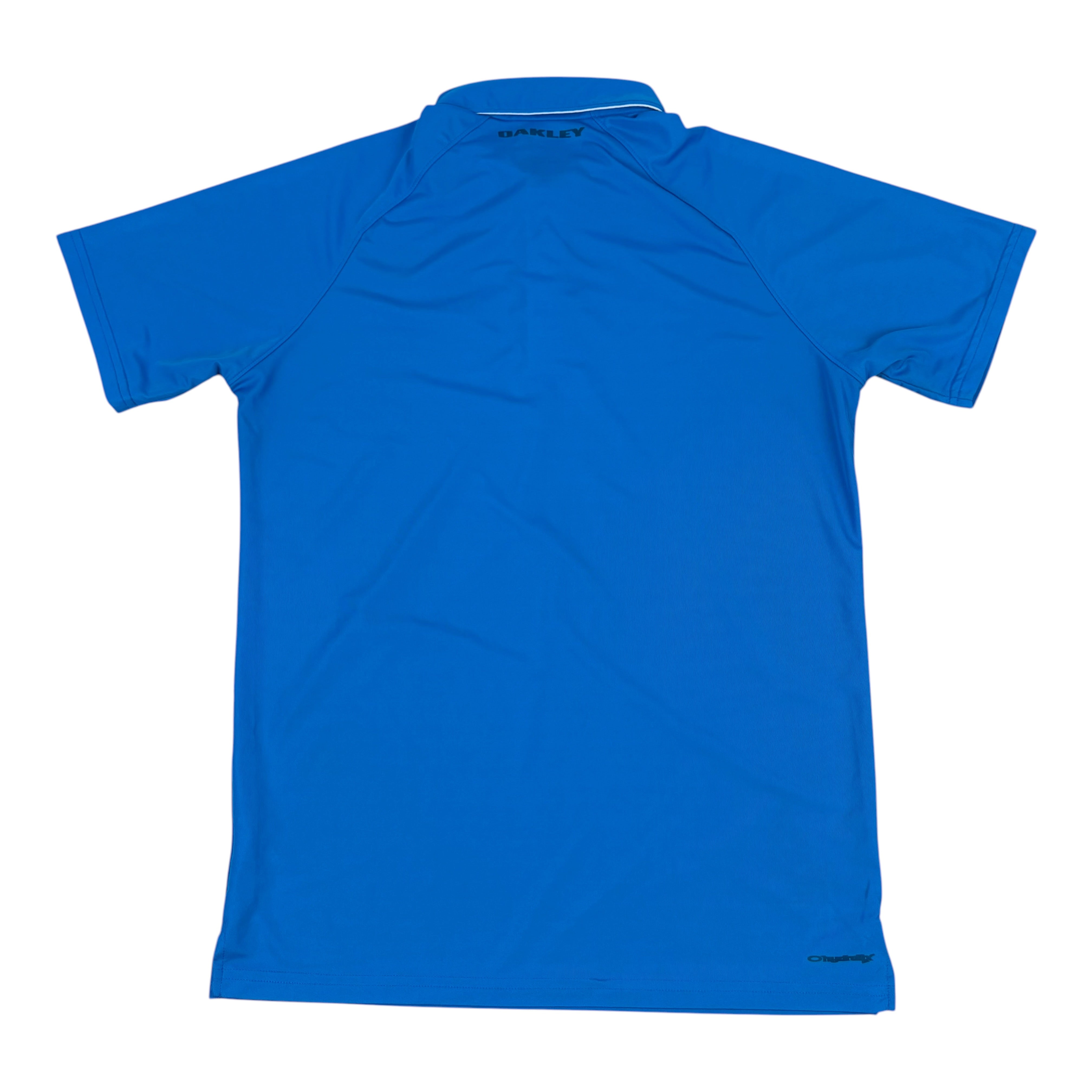 Oakley Blue Hydrolix Golf Polo Shirt (S)