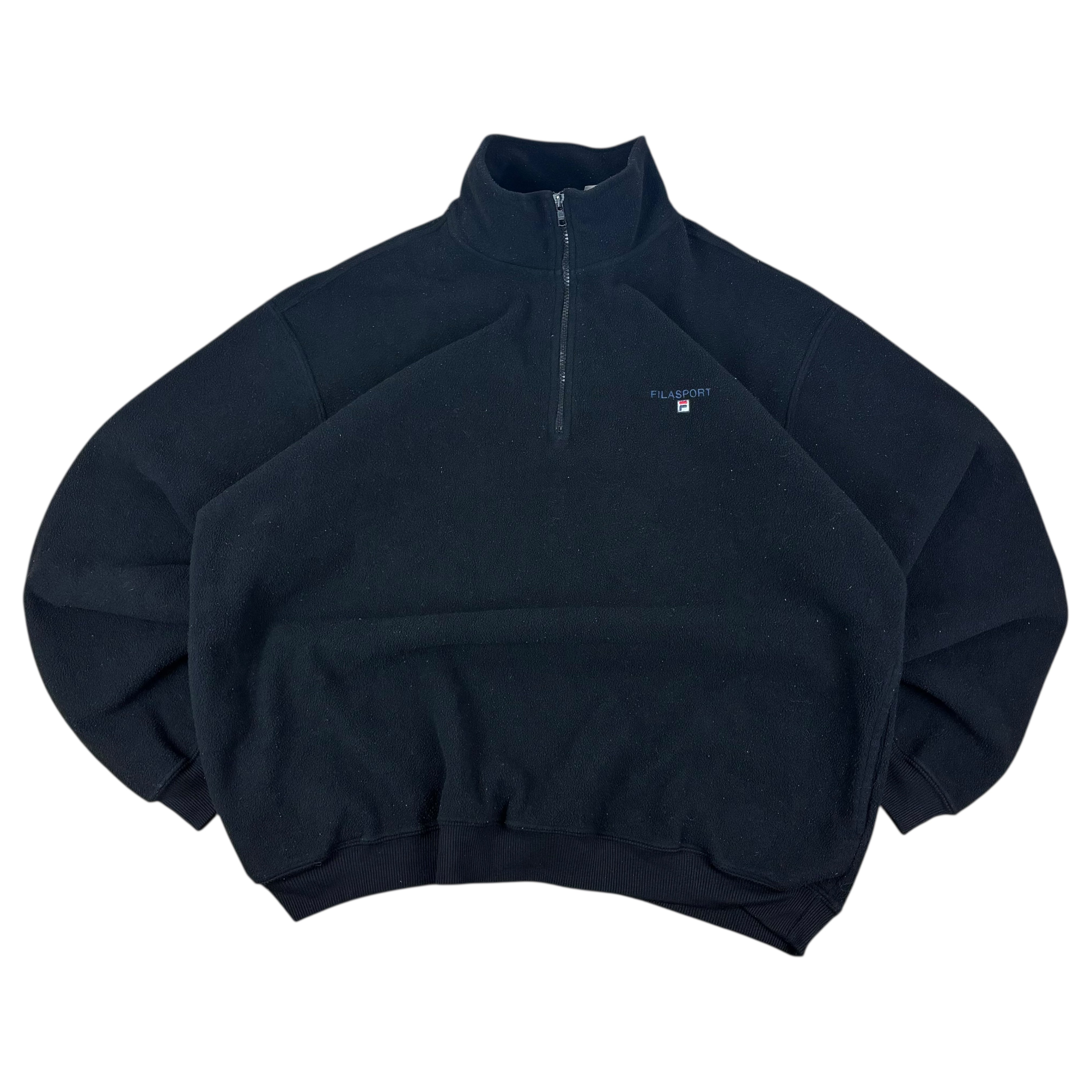 FILA Sport Black Q-Zip Fleece (XL)