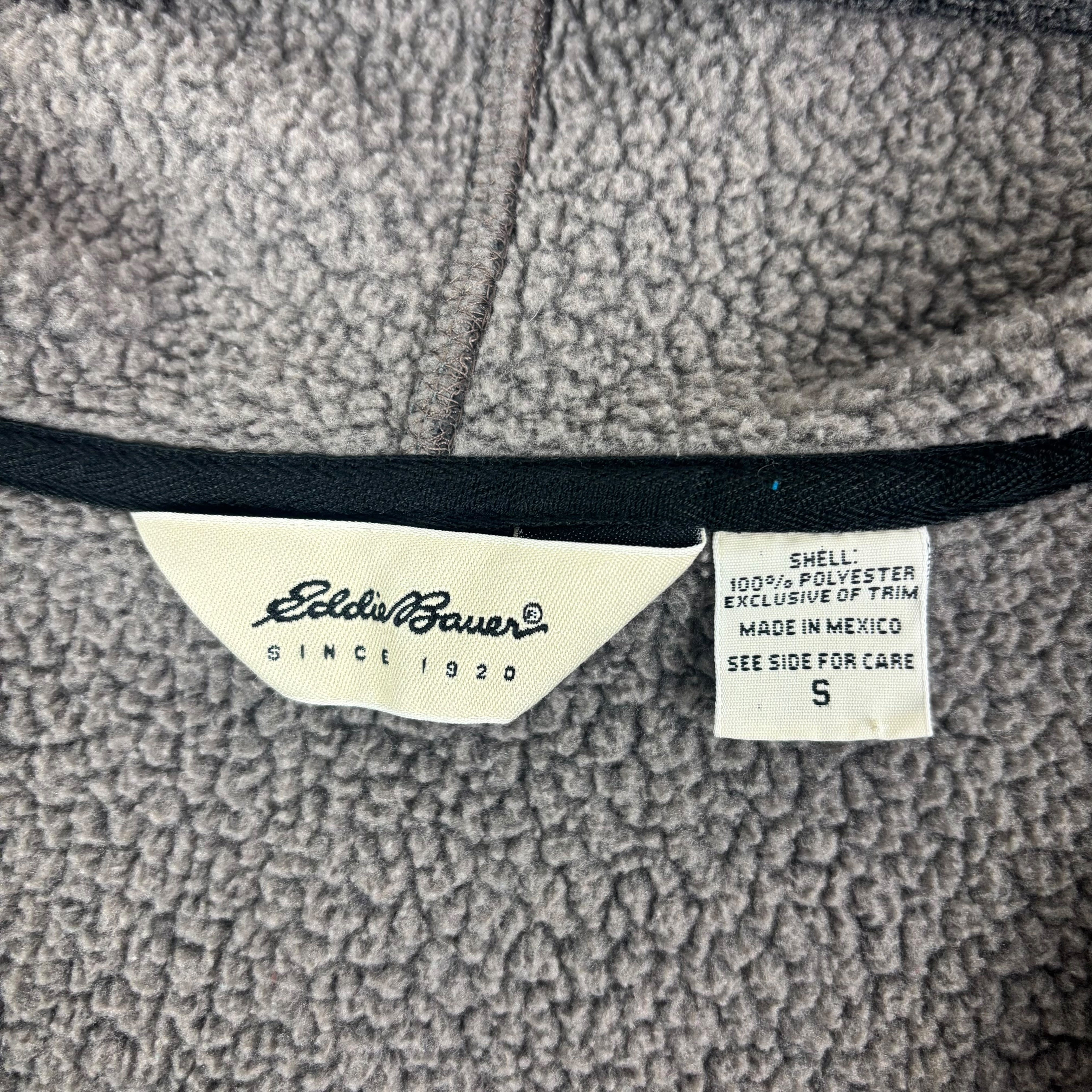 Eddie Bauer Grey Fleece Hoodie (Women’s S)