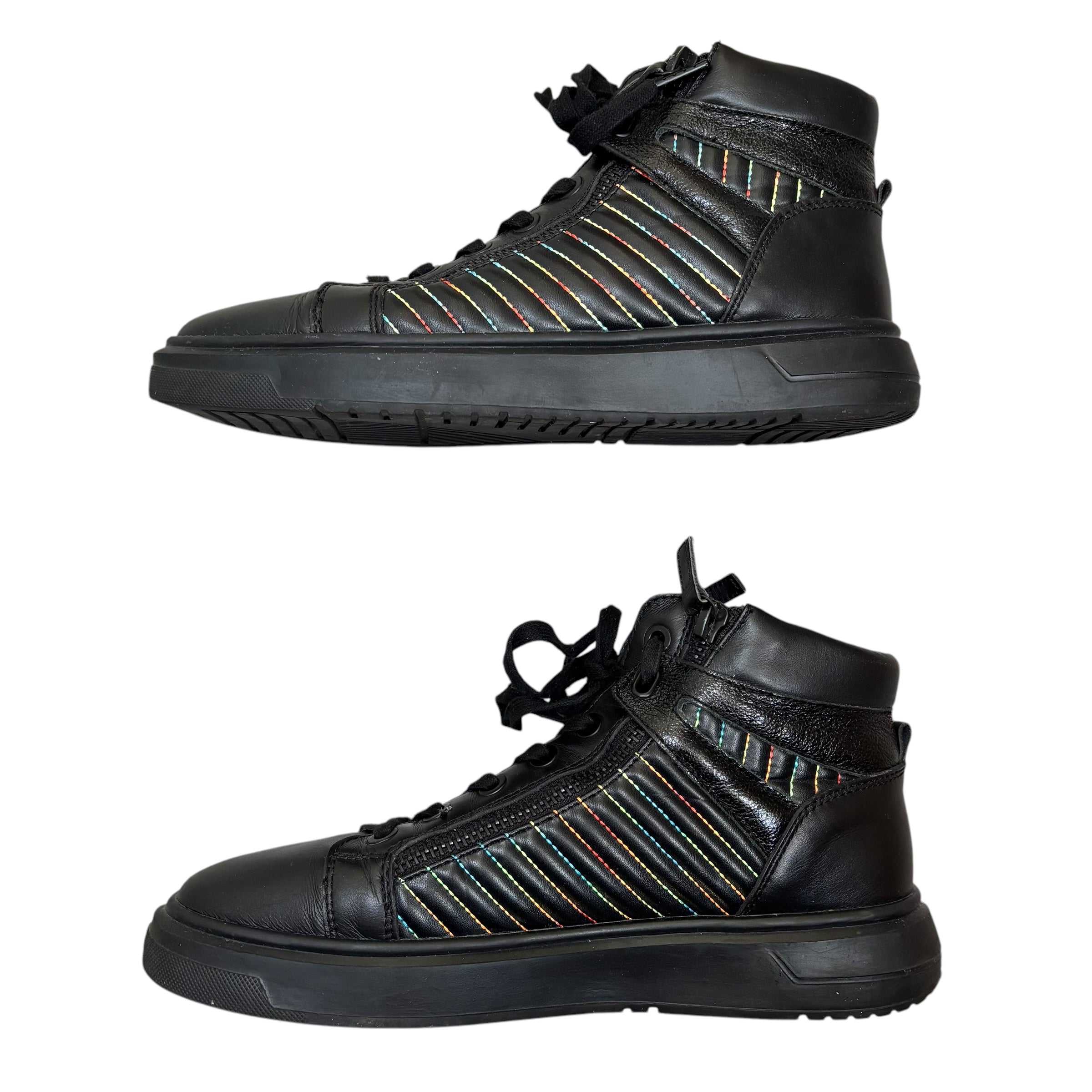 Kurt Geiger London Jacob Double Zip High Sneaker (11UK)