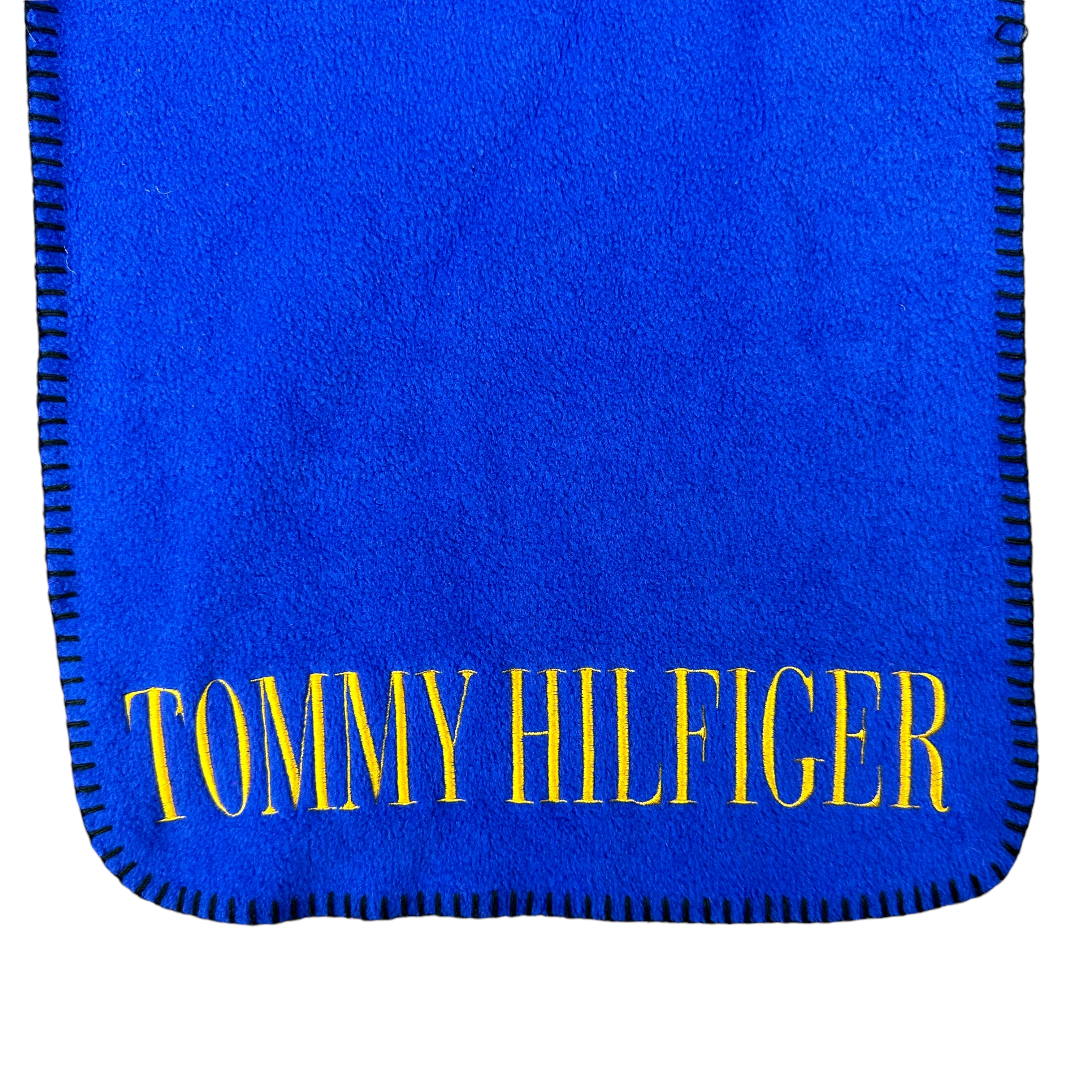 Tommy Hilfiger Royal Blue Micro Fleece Scarf (OS)