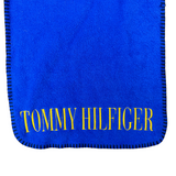 Tommy Hilfiger Royal Blue Micro Fleece Scarf (OS)