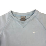 Nike Y2K Baby Blue Cropped Sweater (Women’s M)