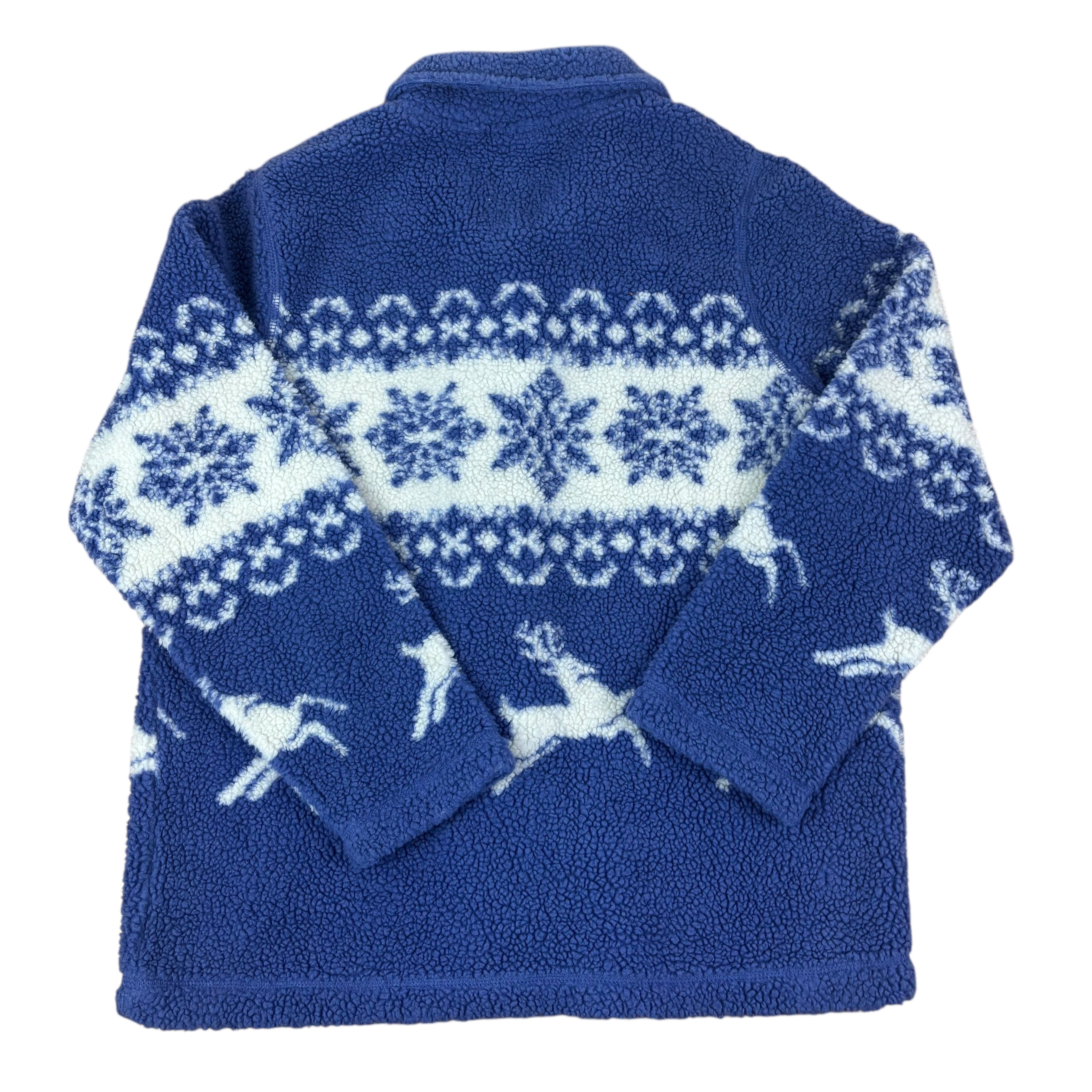 White Stag Vintage Deer Pattern Fleece (Women’s L)