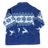 White Stag Vintage Deer Pattern Fleece (Women’s L)