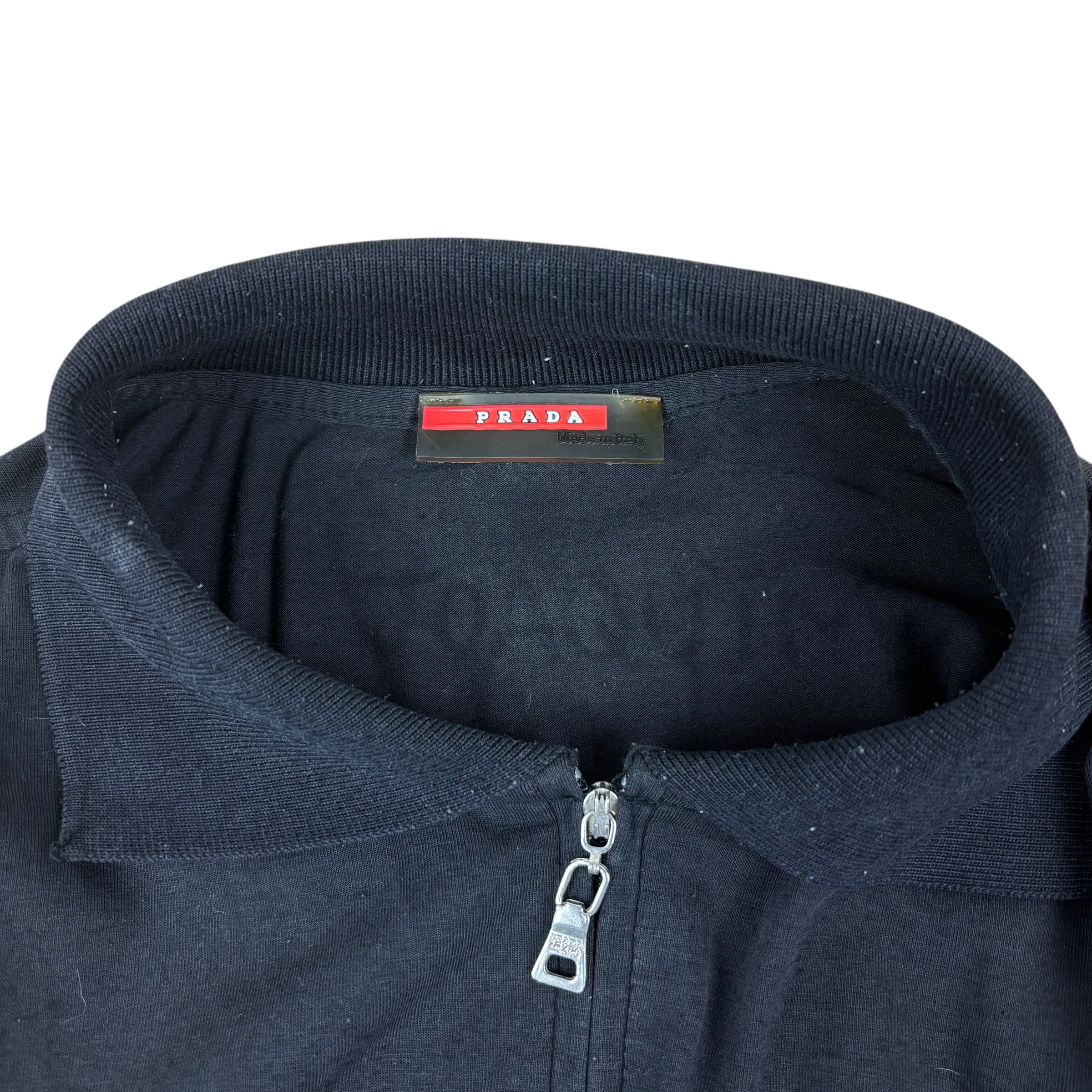 Prada Sport Q-Zip Polo Shirt (M)