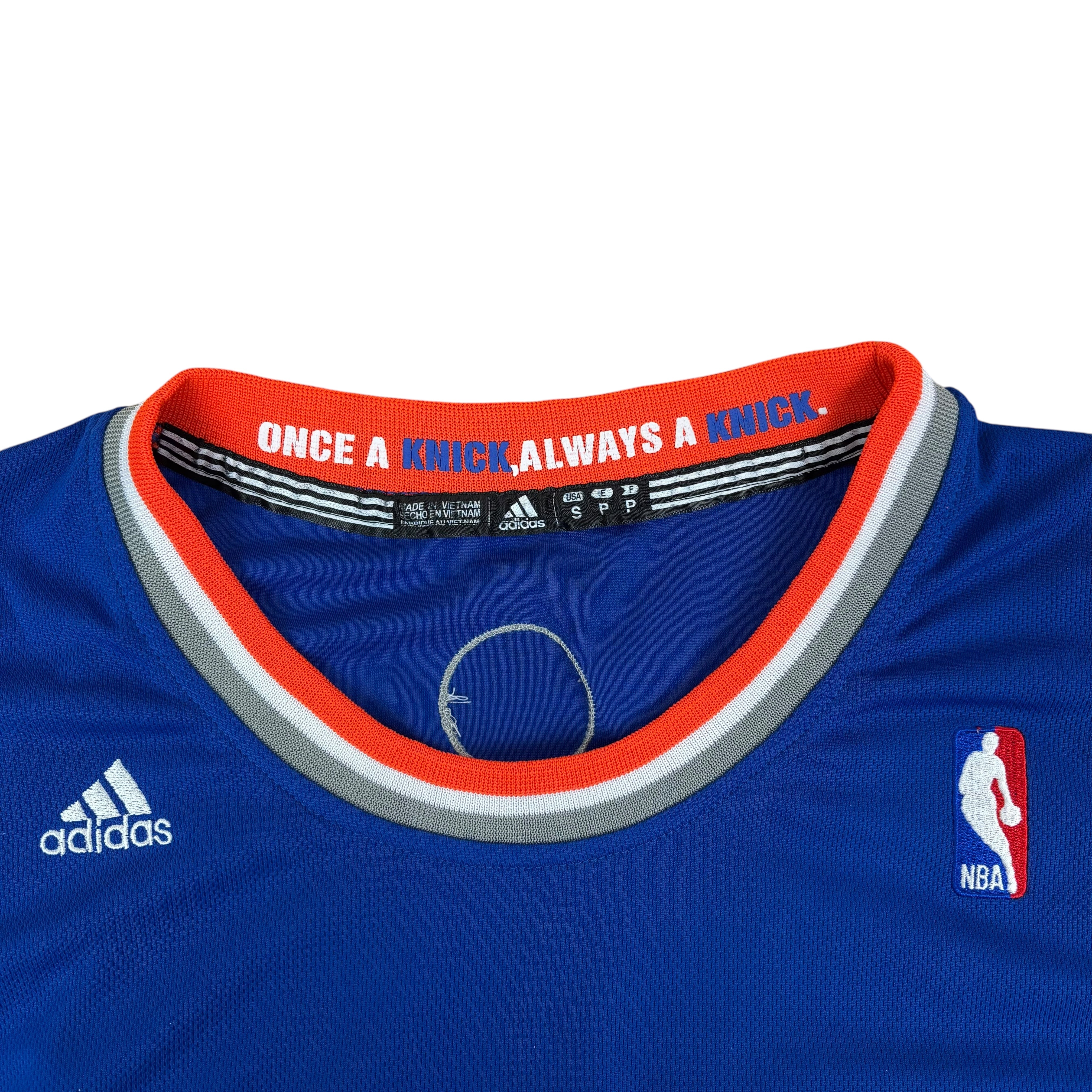 Adidas New York Nicks NBA 2016 Anthony No.7 Basketball Jersey (S)