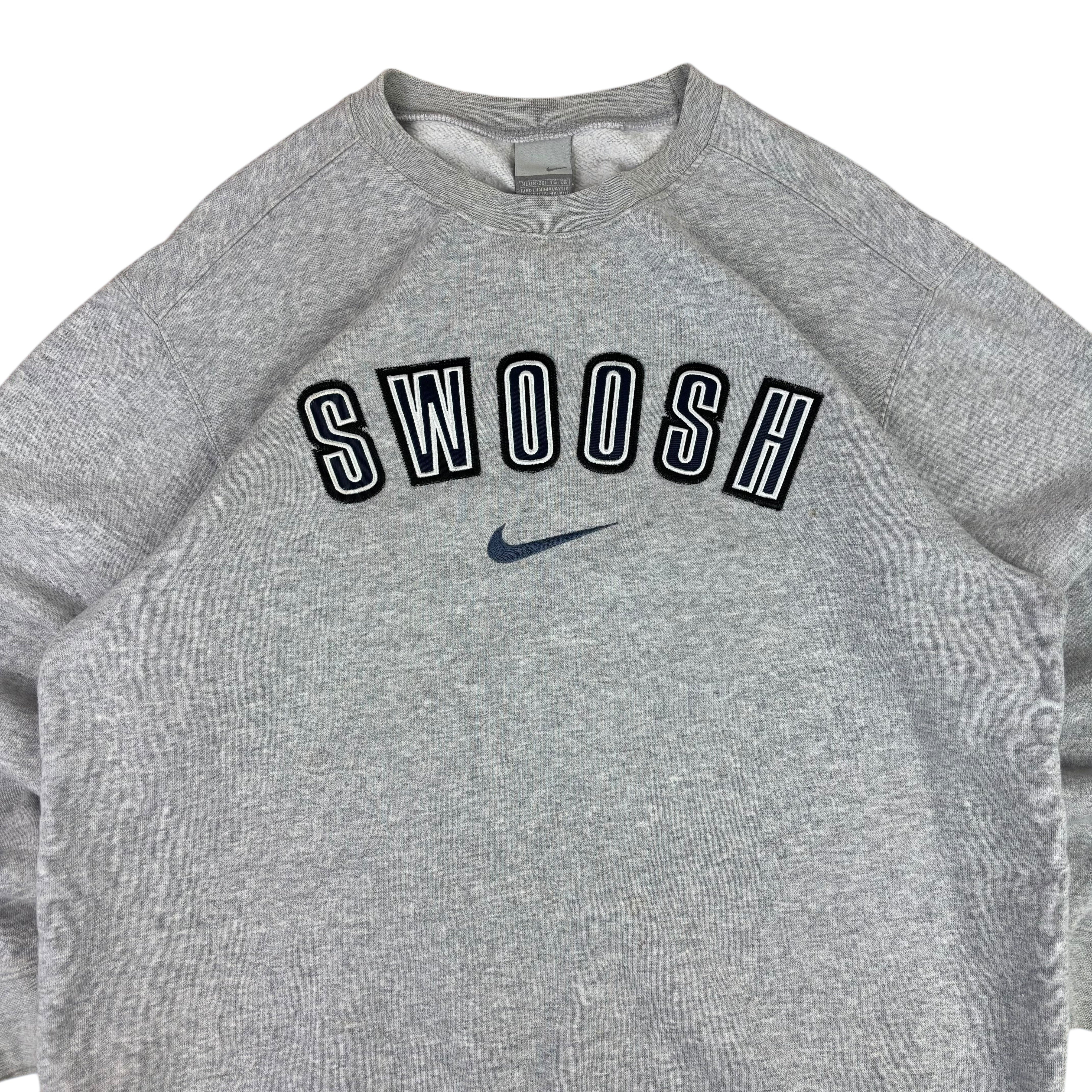 Nike Y2K Swoosh Sweater (Women’s XL)