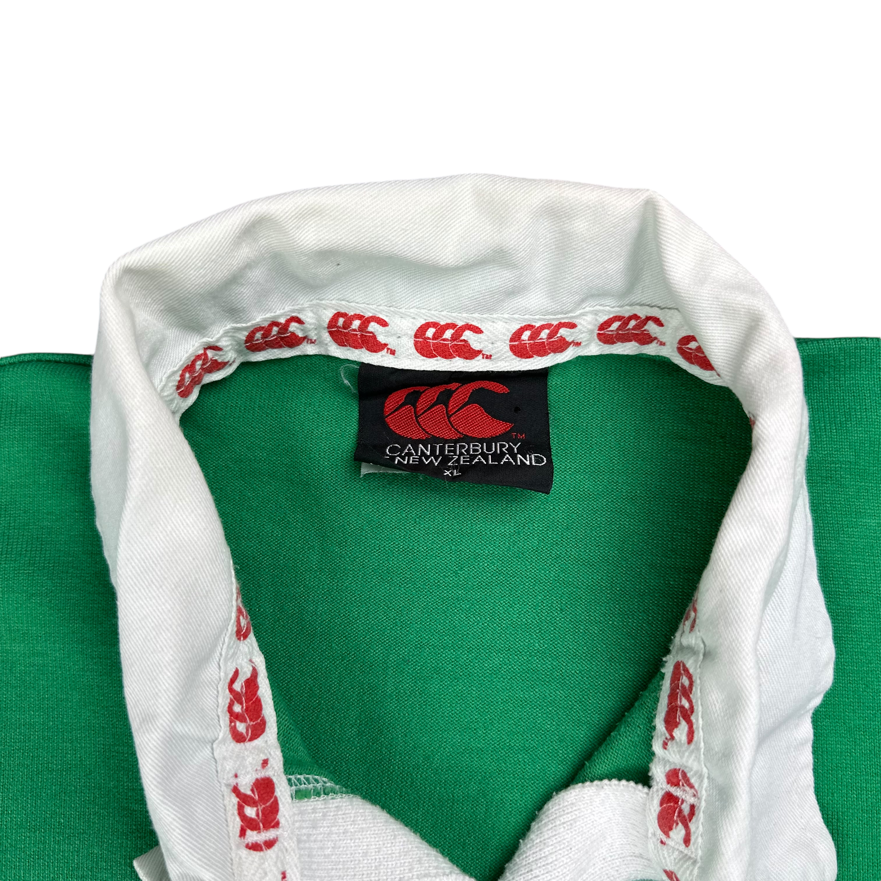 Canterbury IRFU Ireland Rugby 90s Home Jersey (XL)