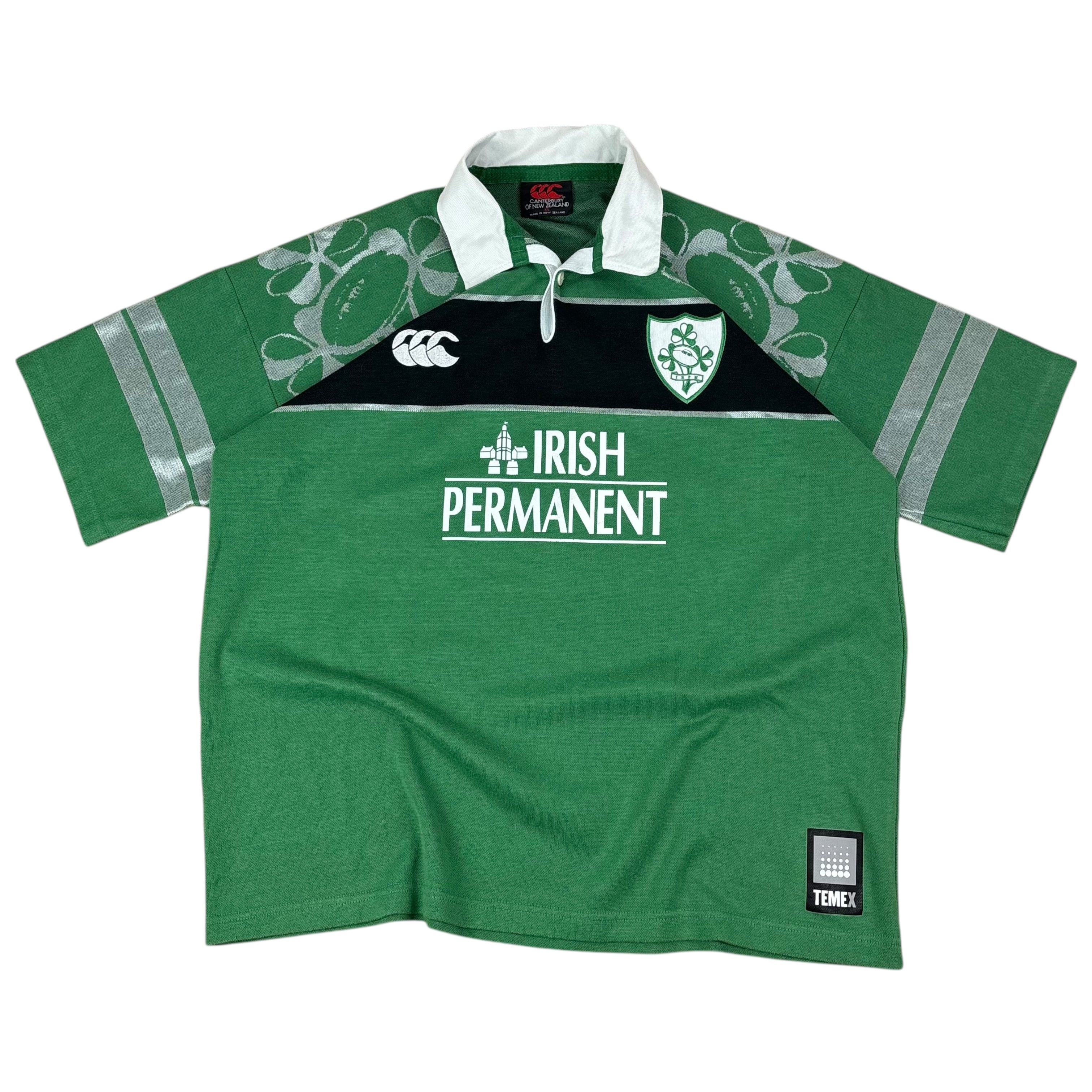 Canterbury IRFU Ireland Rugby 2001/02 Training Jersey (XL)