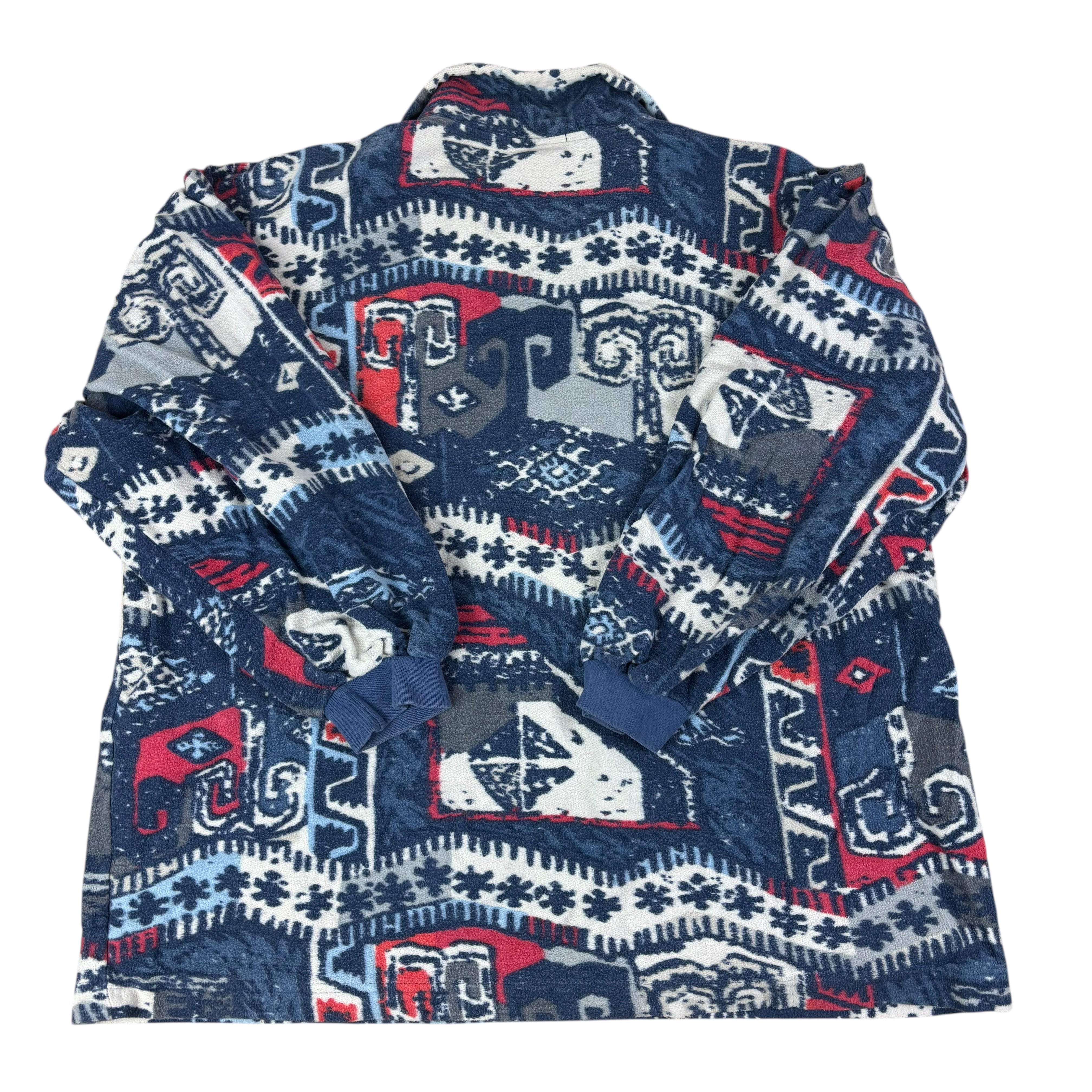 Line Vintage Pattern Fleece (XL)