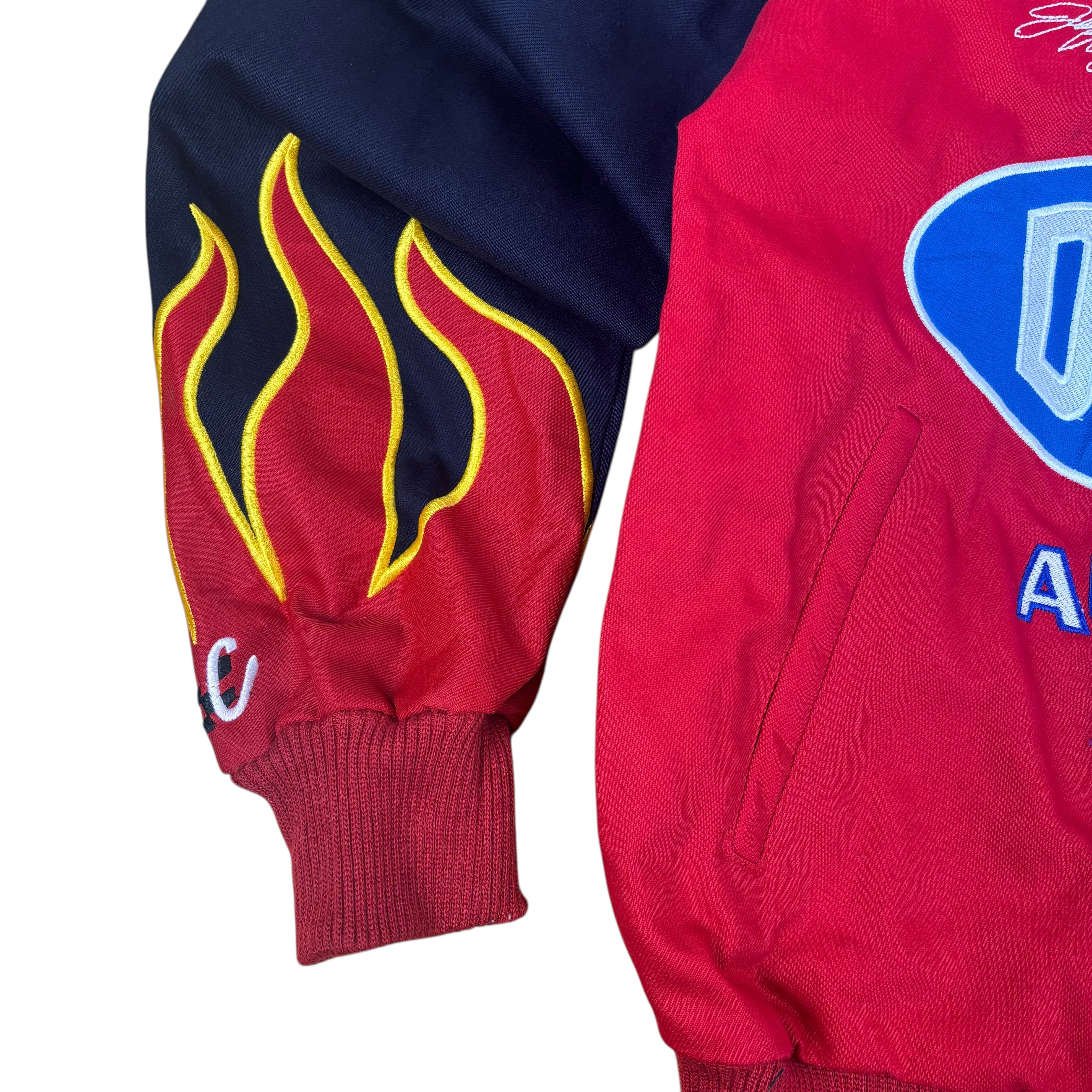 Chase Authentics DuPont Jeff Gordon NASCAR Racing Jacket (L)
